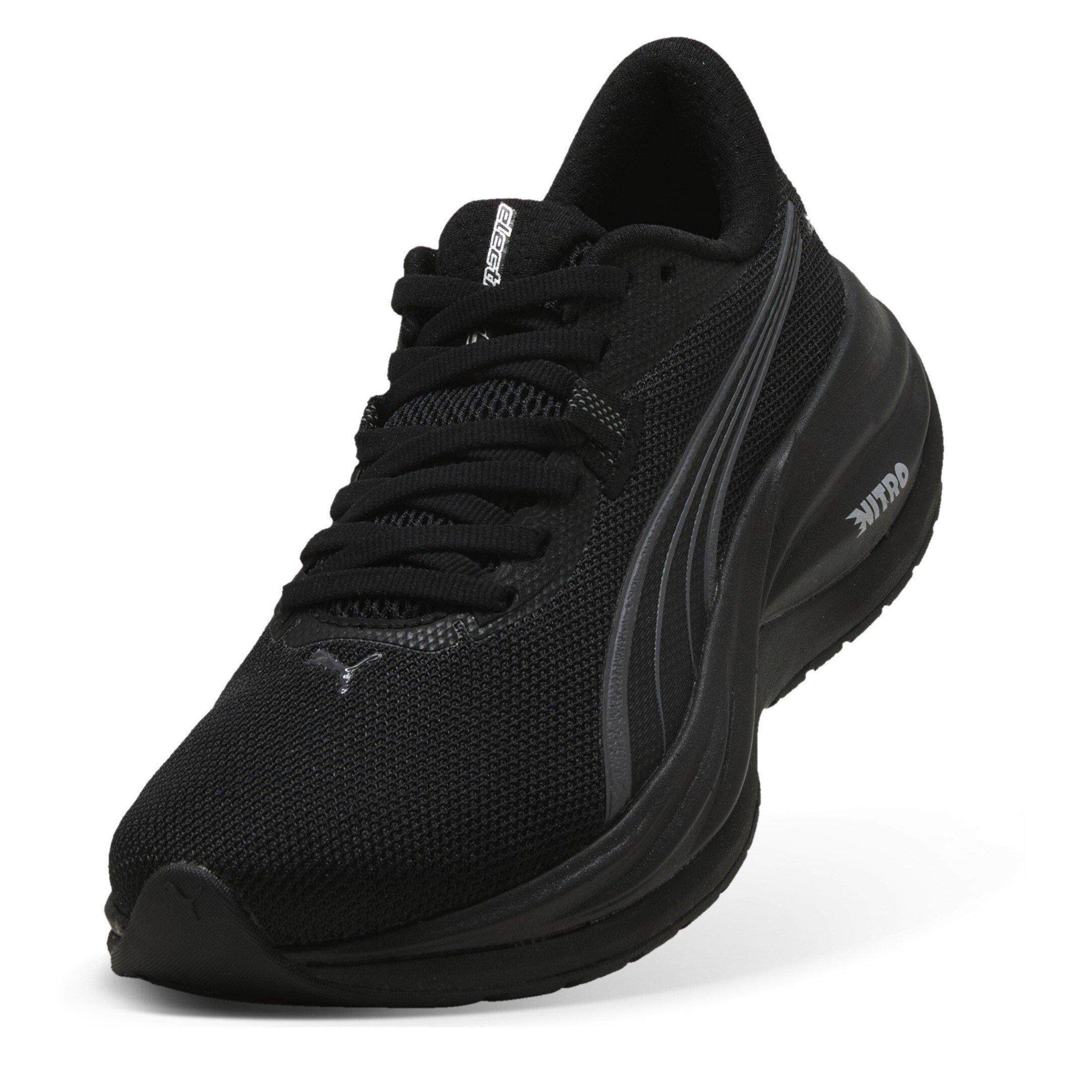 Schwarz/Grau/Silber - Puma - Puma Electrfy Nitro 5 Running Shoes Junior - 6
