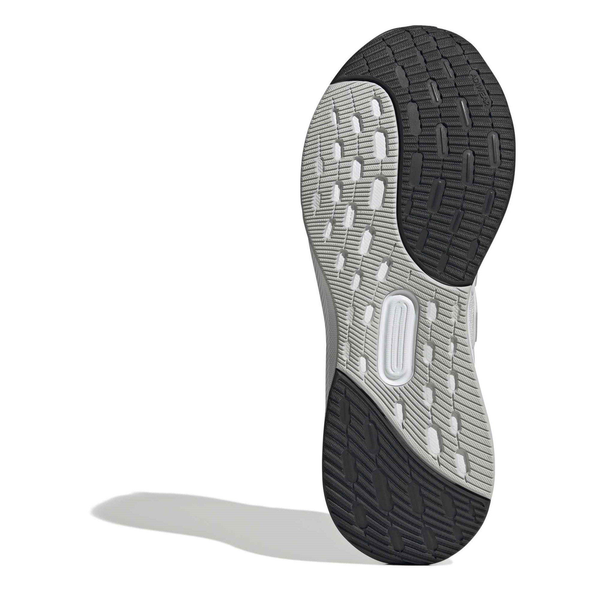 Grey/Slvr/White - adidas - Runfalcon+ 5 Road Running Shoes Mens - 6