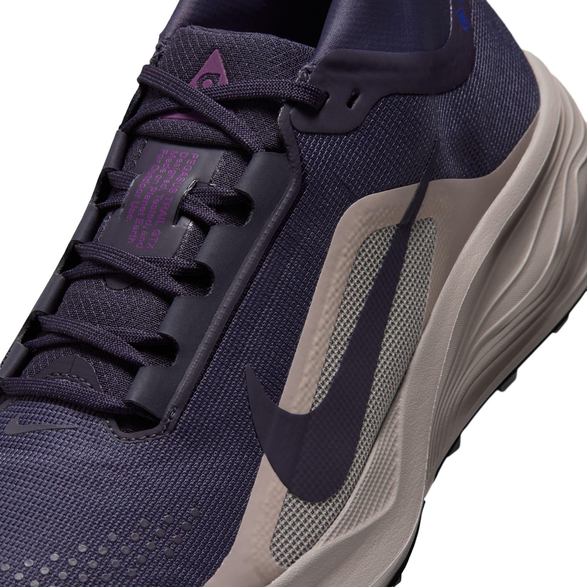 Gridiron/Cream - Nike - Men's ACG Peg Trail GTX Running Shoes - 8
