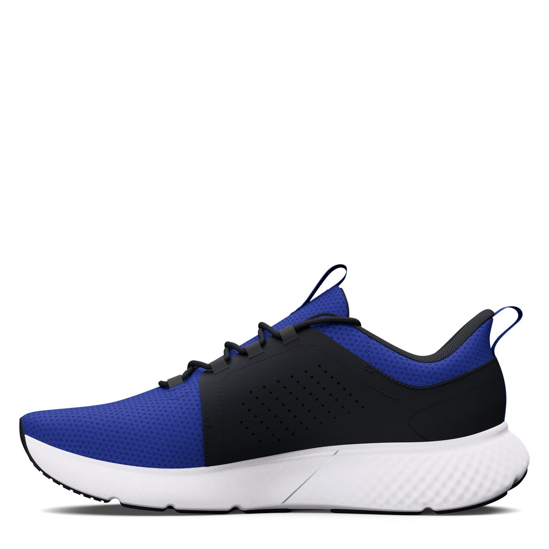 Royal/Blk/Wht - Under Armour - Charged Decoy Mens Running Shoes - 2