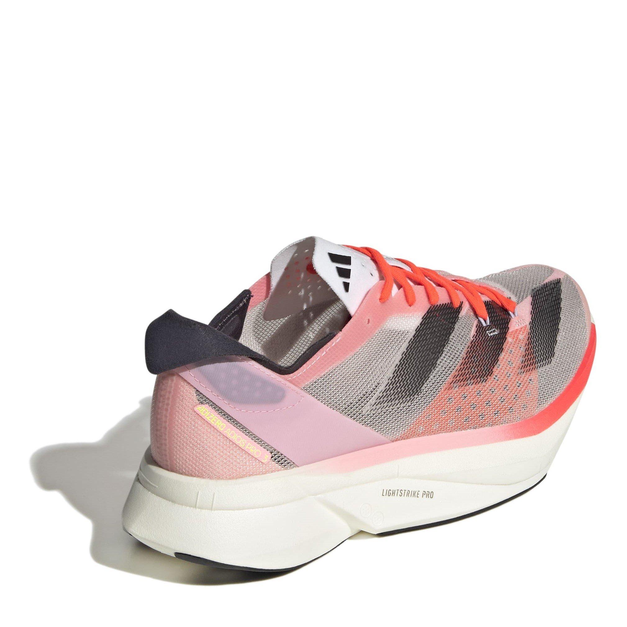 Pink Spark/Auro - adidas - Adizero Adios Pro Everyday Neutral Road Running Shoes - 5