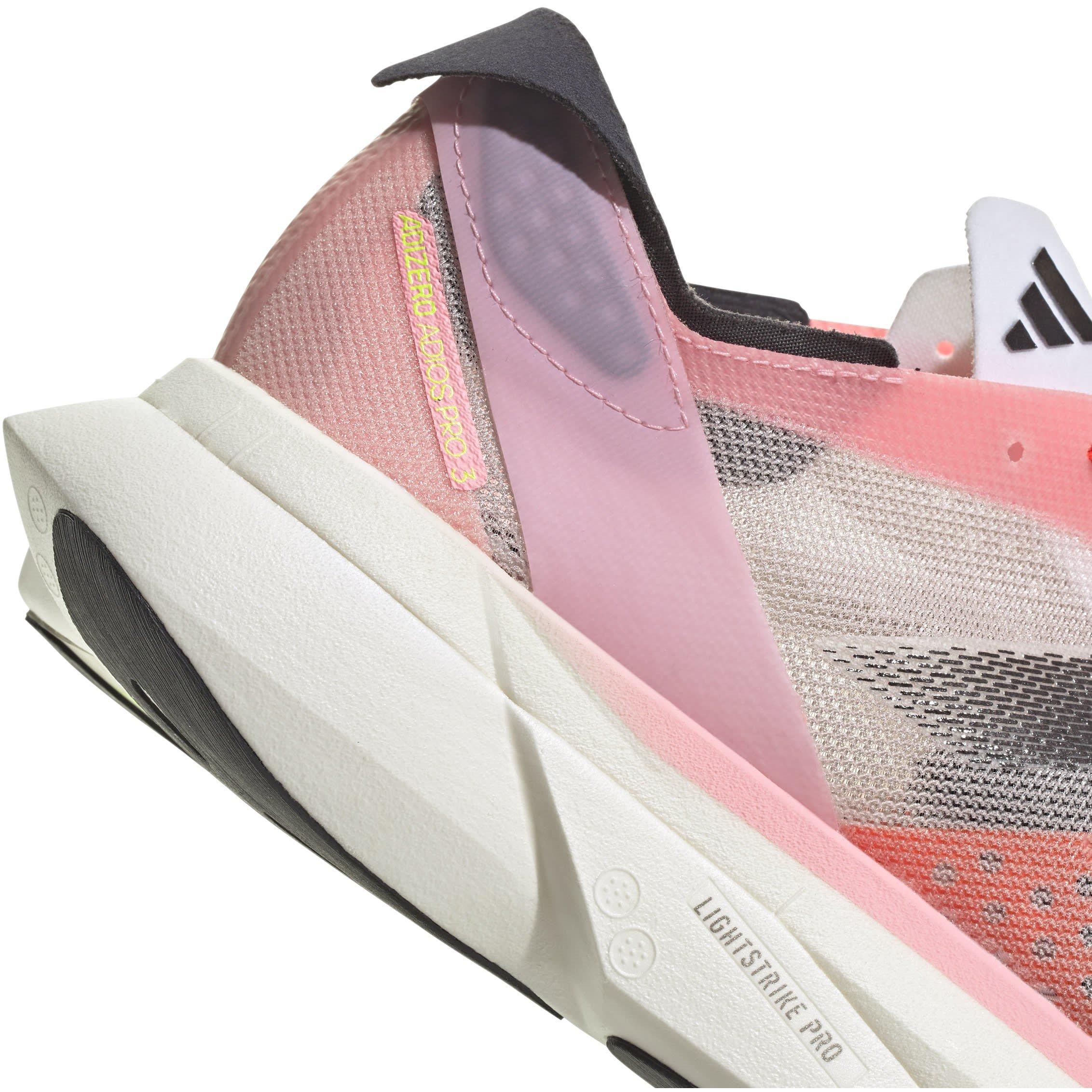 Pink Spark/Auro - adidas - Adizero Adios Pro Everyday Neutral Road Running Shoes - 8