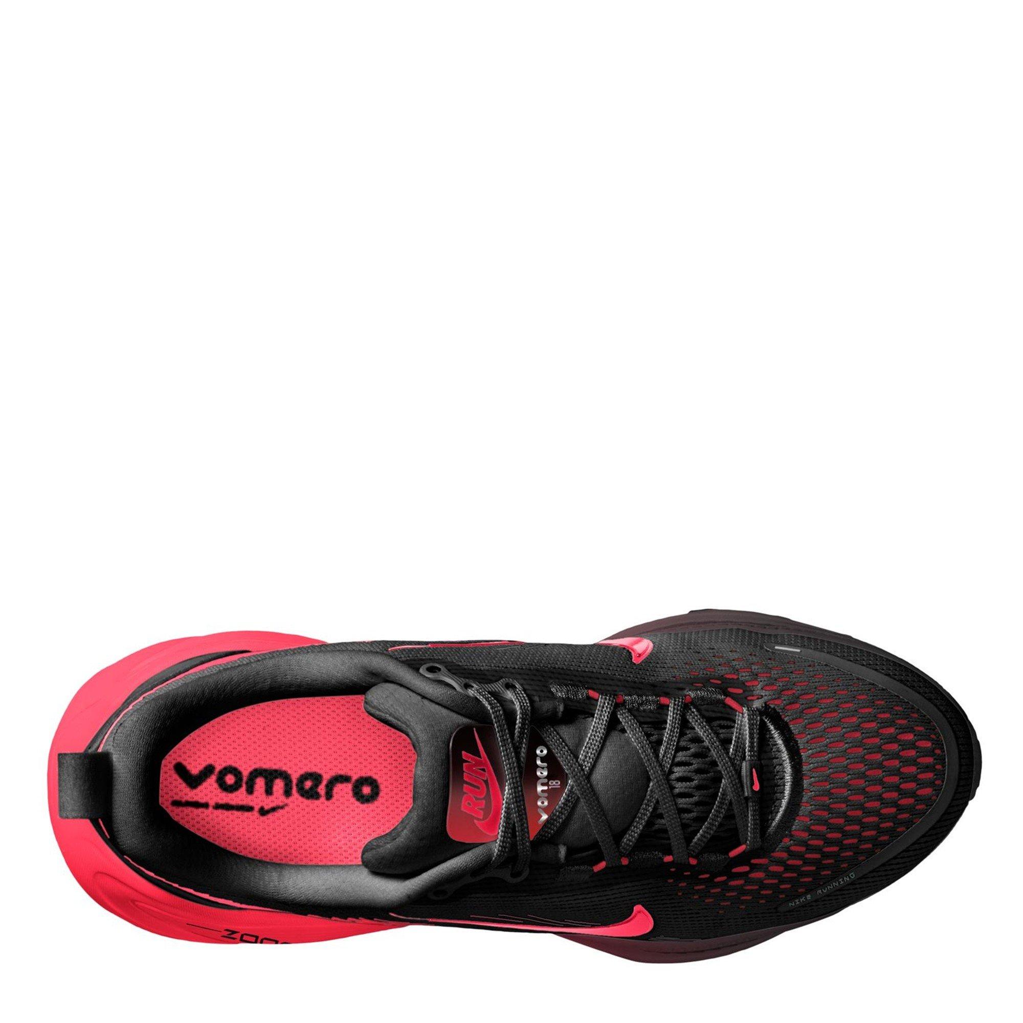 Black/Crimson - Nike - Vomero 18 Trainers Juniors - 9