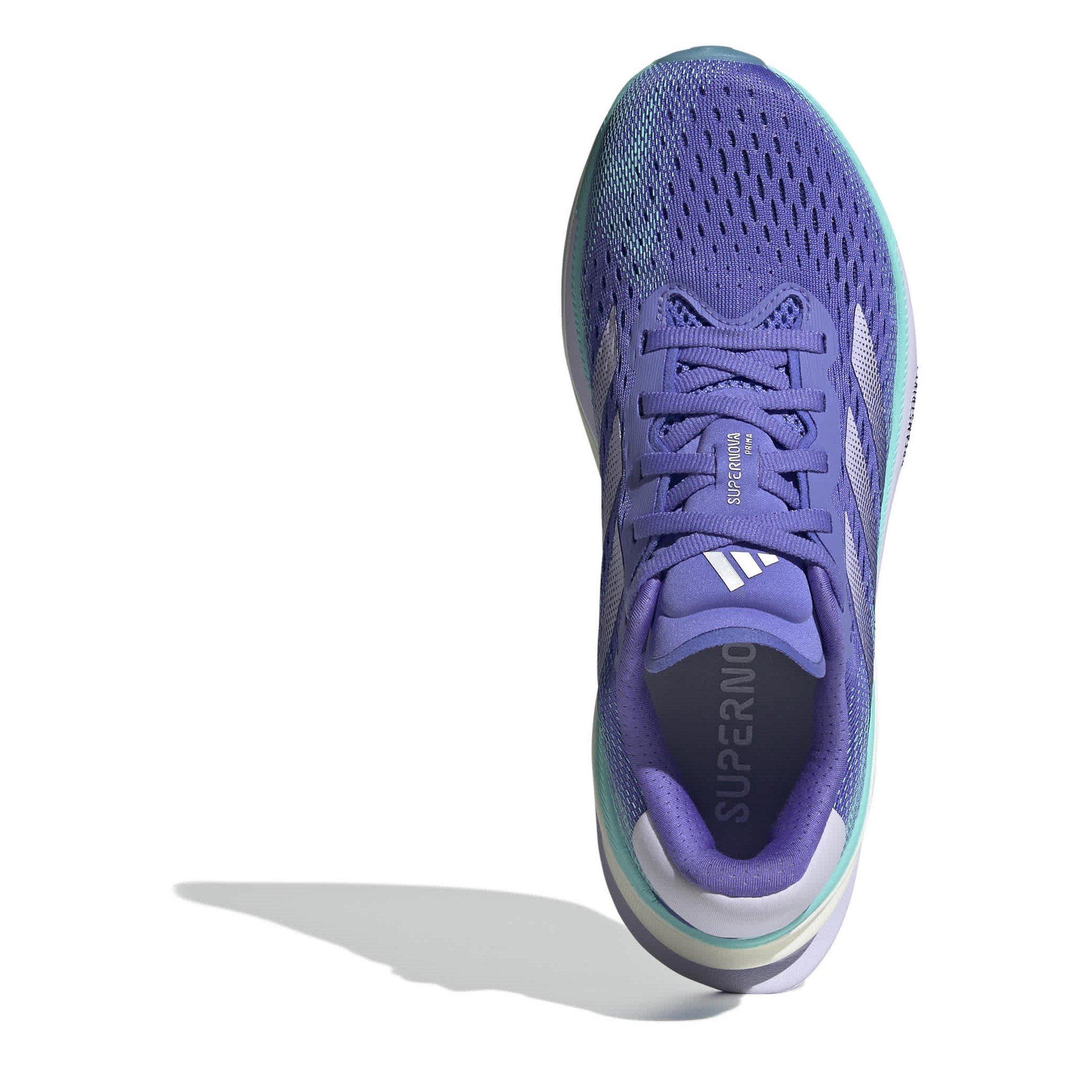 Cobalt Blue/Pur - adidas - Supernova Prima W Road Running Shoes Womens - 5