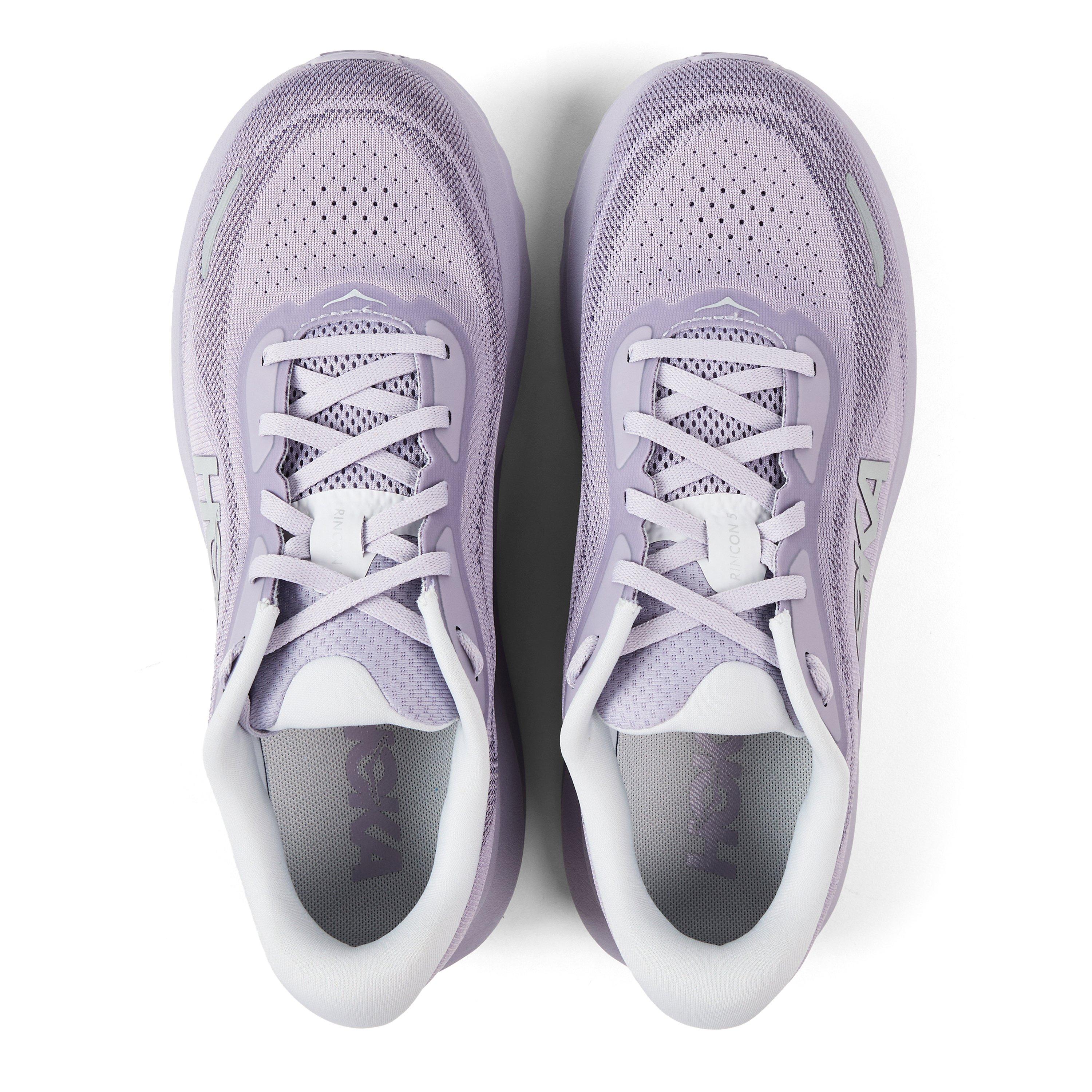 Lilac/Silver - Hoka - Women's Rincon 5 Road Running Shoes - 4