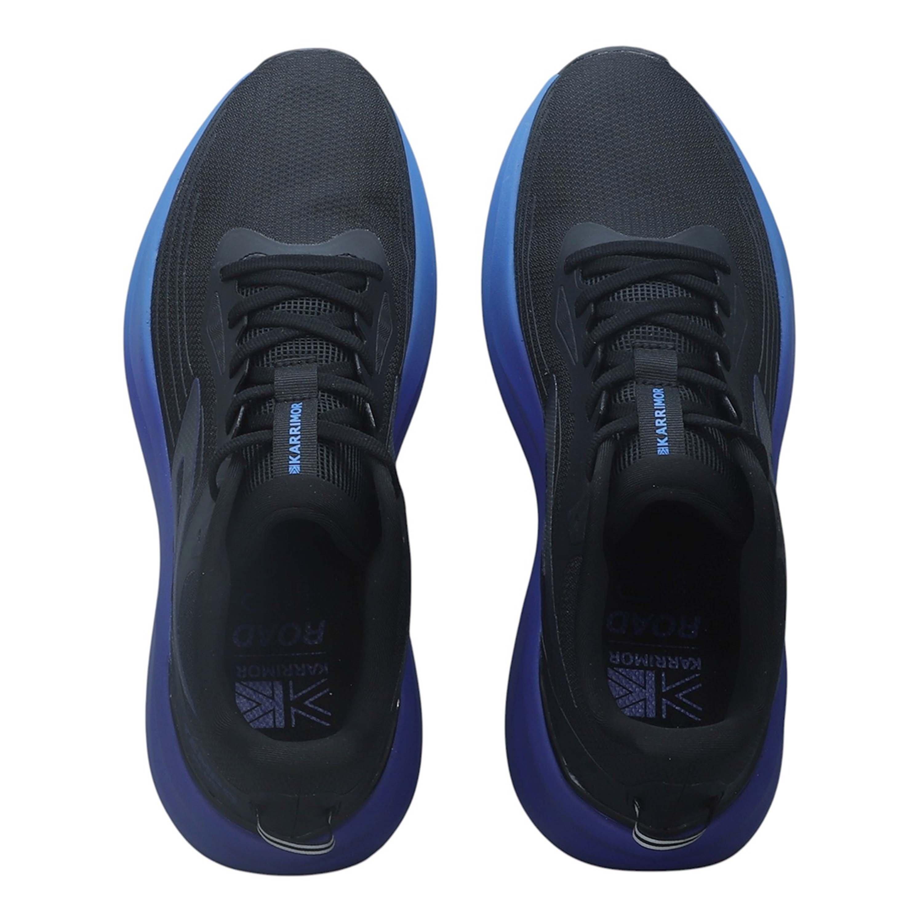 Black/Blue - Karrimor - Men's Tempo Plus Road Running Shoes - 5