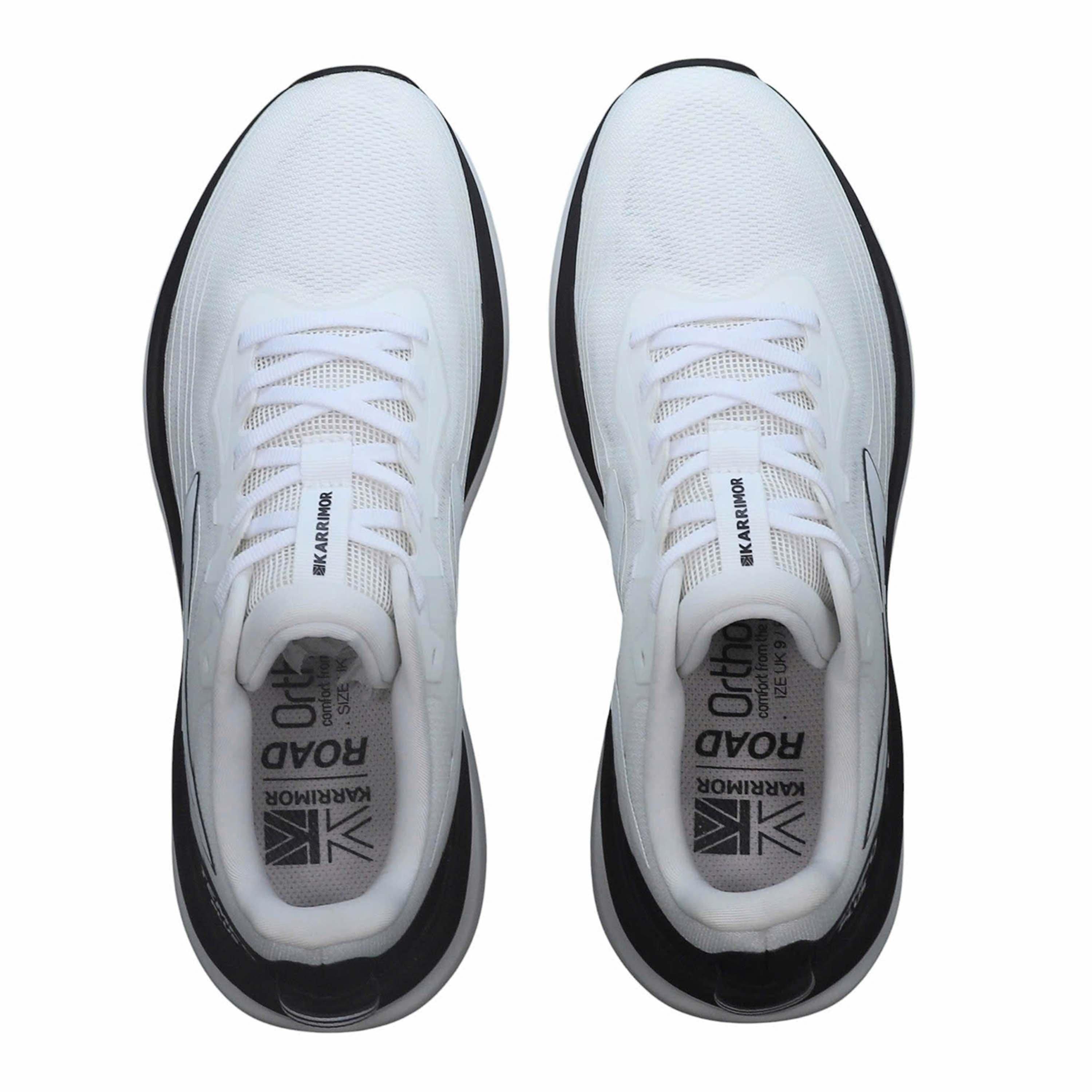 White/Black - Karrimor - Men's Tempo Plus Road Running Shoes - 5
