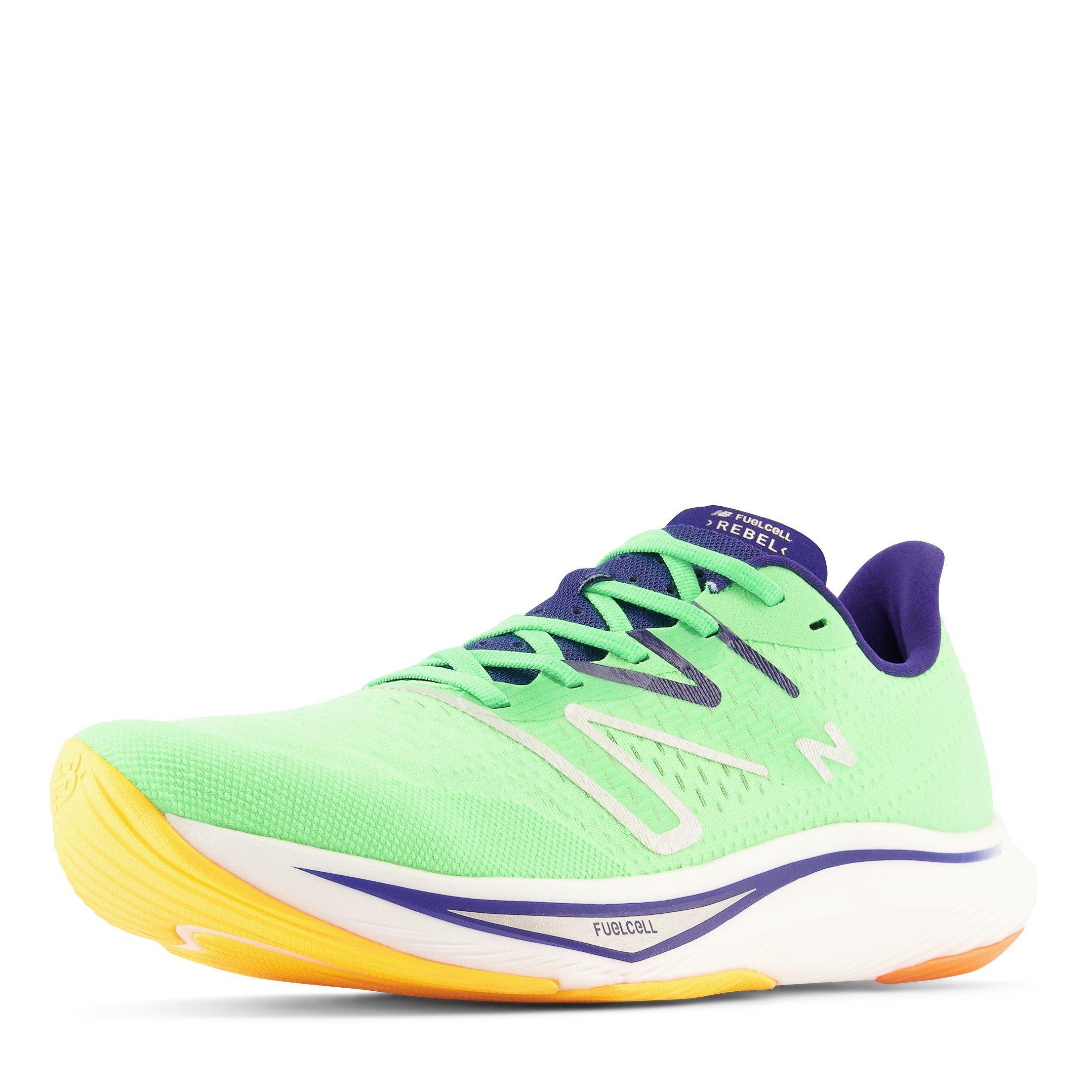 Green - New Balance - FuelCell Rebel v3 Running Shoes - 4