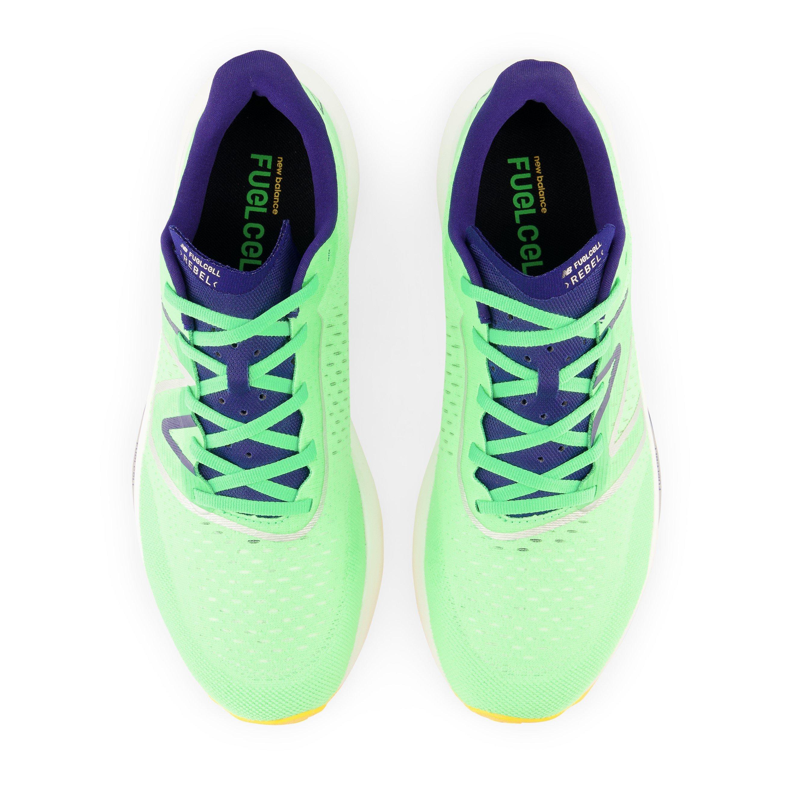 Green - New Balance - FuelCell Rebel v3 Running Shoes - 5