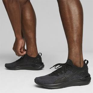 Black-Gray - Puma - Electrify Nitro 3 Knit Mens Running Shoes - 7