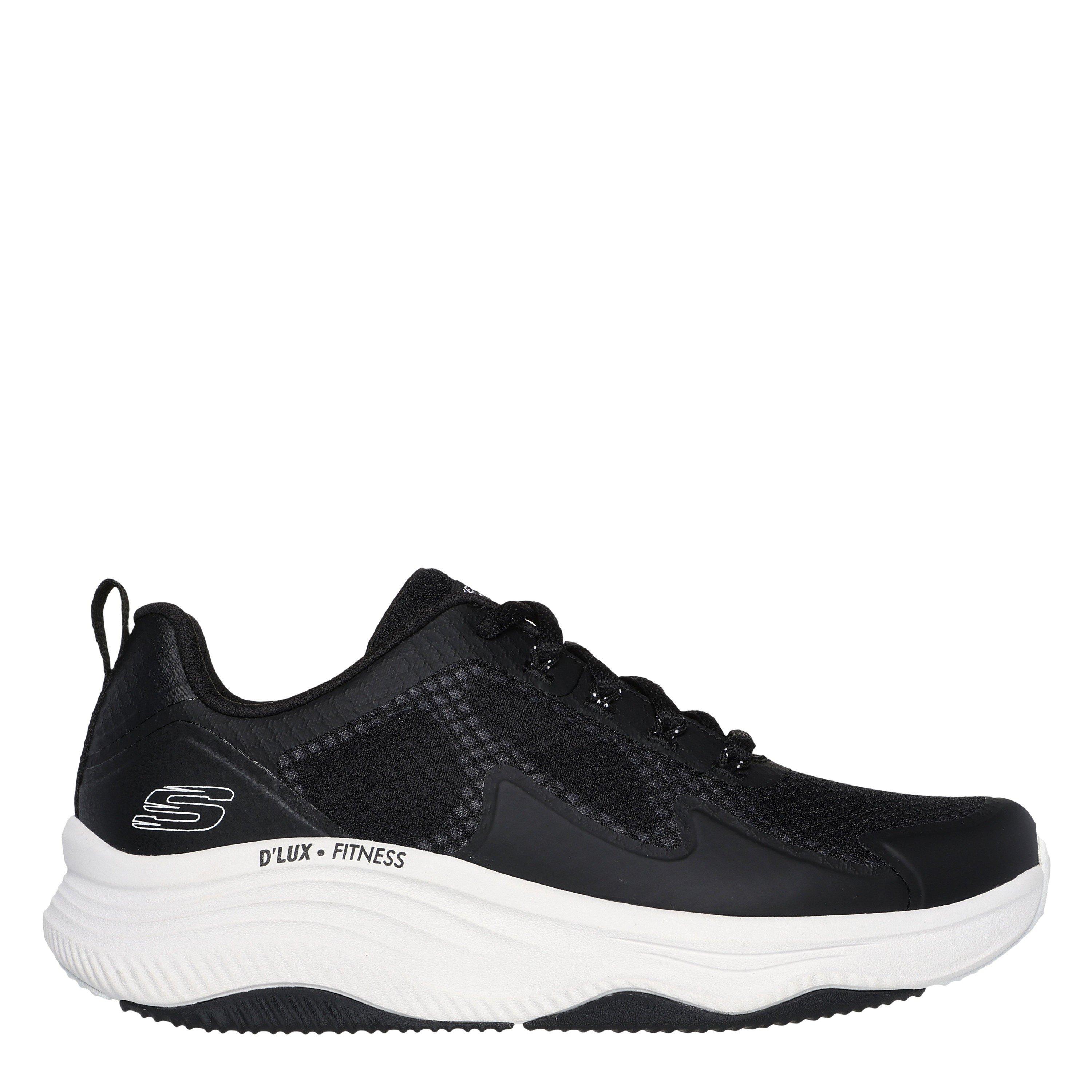 Skechers Women's Everyday Running Shoes - Black/White - 2.5 (35.5)