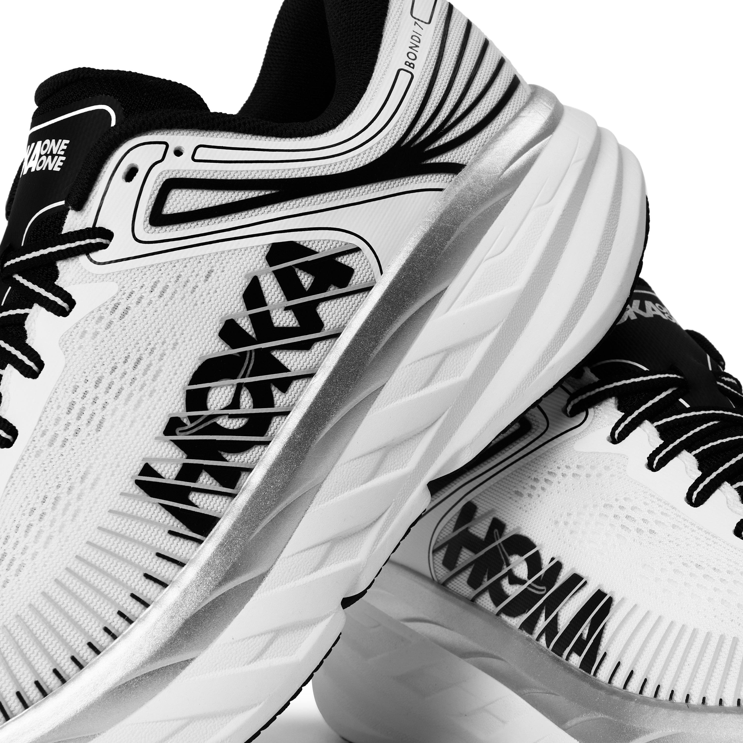 White Black - Hoka - Hoka Bondi 7 Ld64 - 3