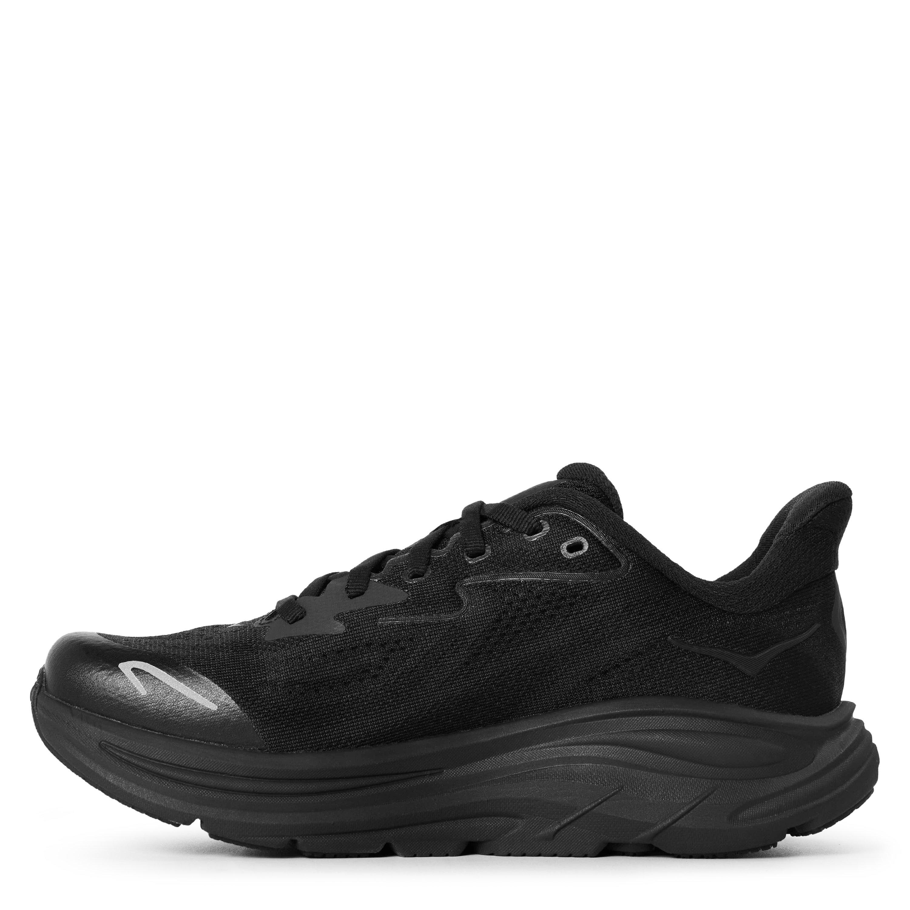 Black - Hoka - Kids' Clifton 10 Everyday Neutral Road Running Shoes - 2