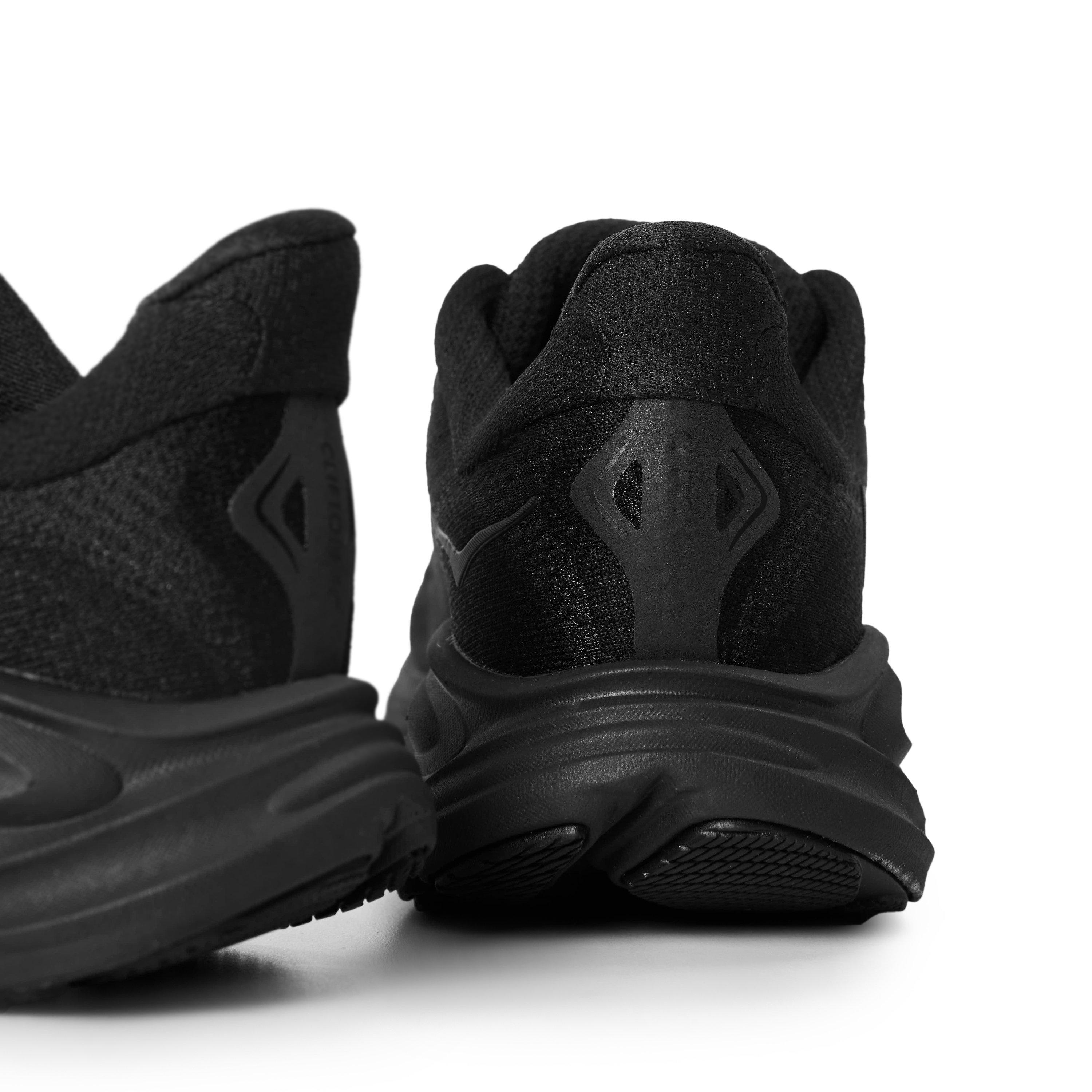 Black - Hoka - Kids' Clifton 10 Everyday Neutral Road Running Shoes - 3