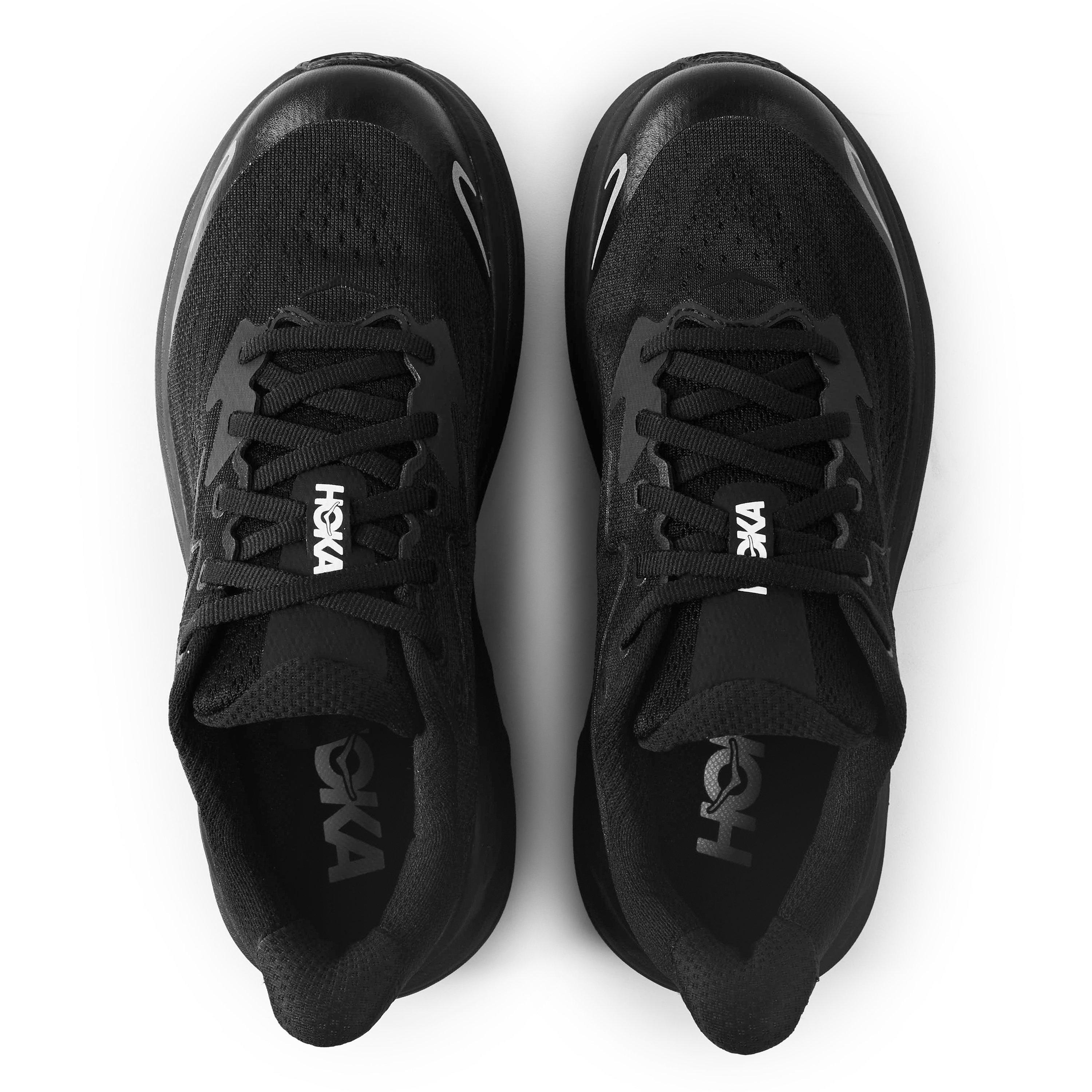 Black - Hoka - Kids' Clifton 10 Everyday Neutral Road Running Shoes - 4