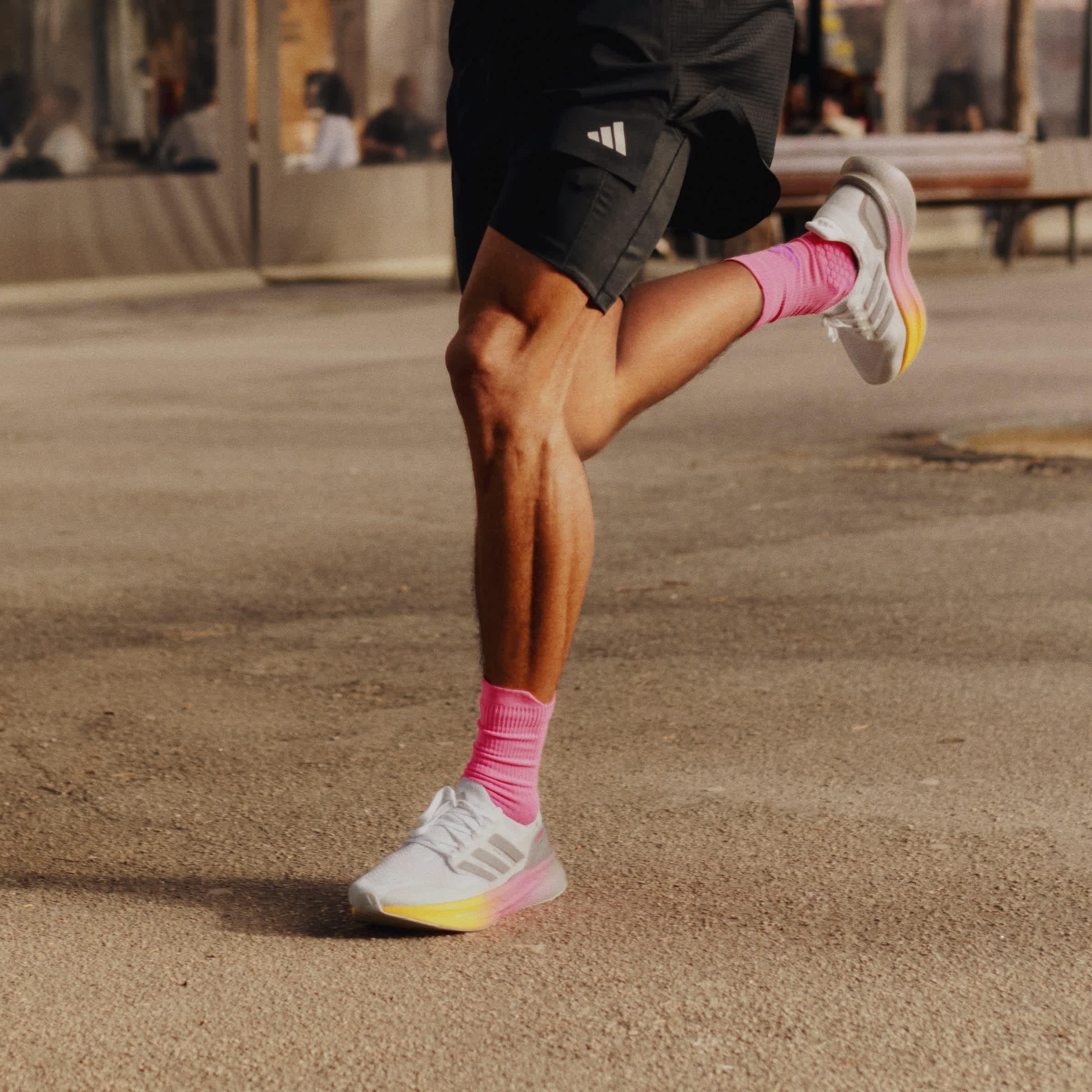 Ftwr White/Glor - adidas - Ultraboost 5 Road Running Shoes Mens - 11