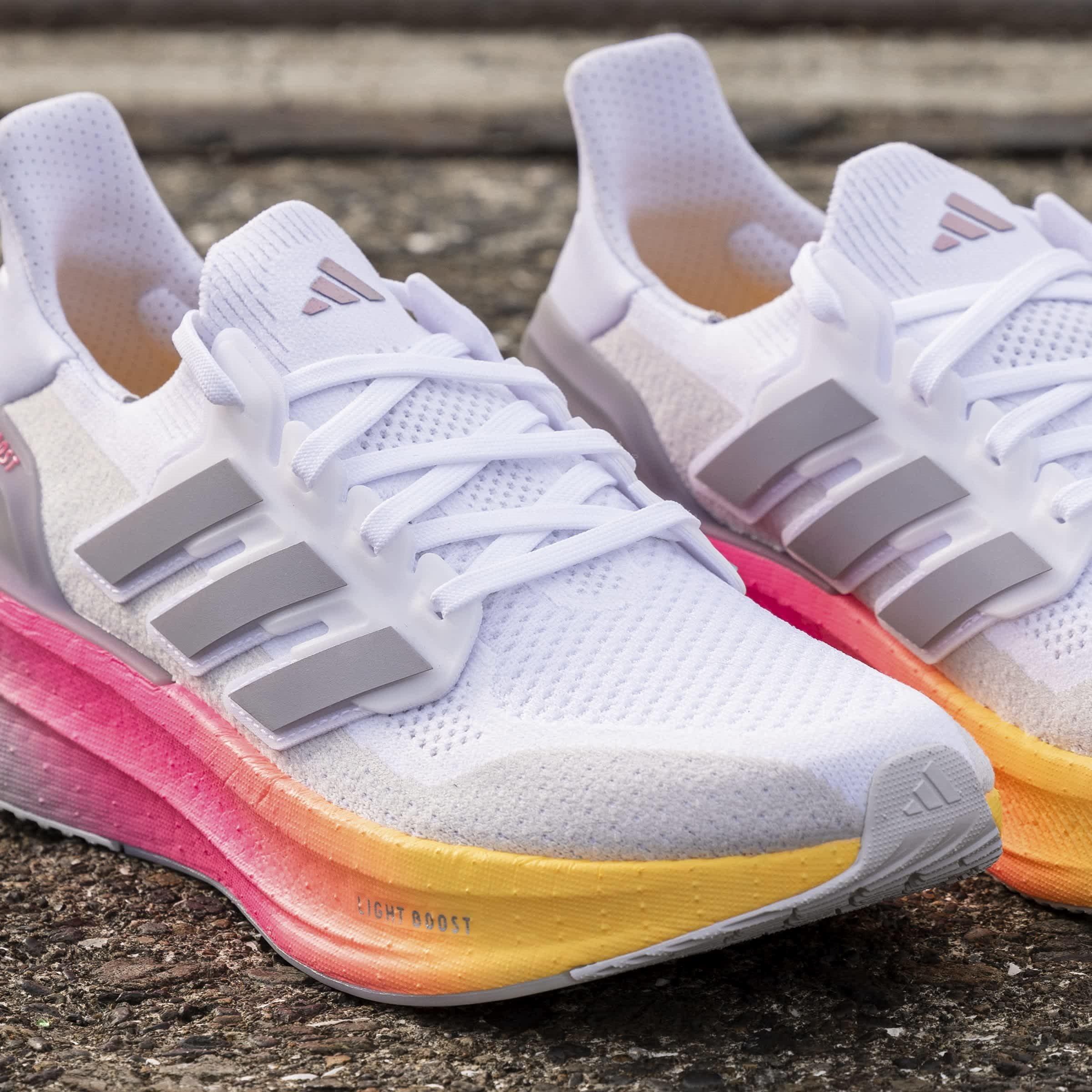 Ftwr White/Glor - adidas - Ultraboost 5 Road Running Shoes Mens - 16