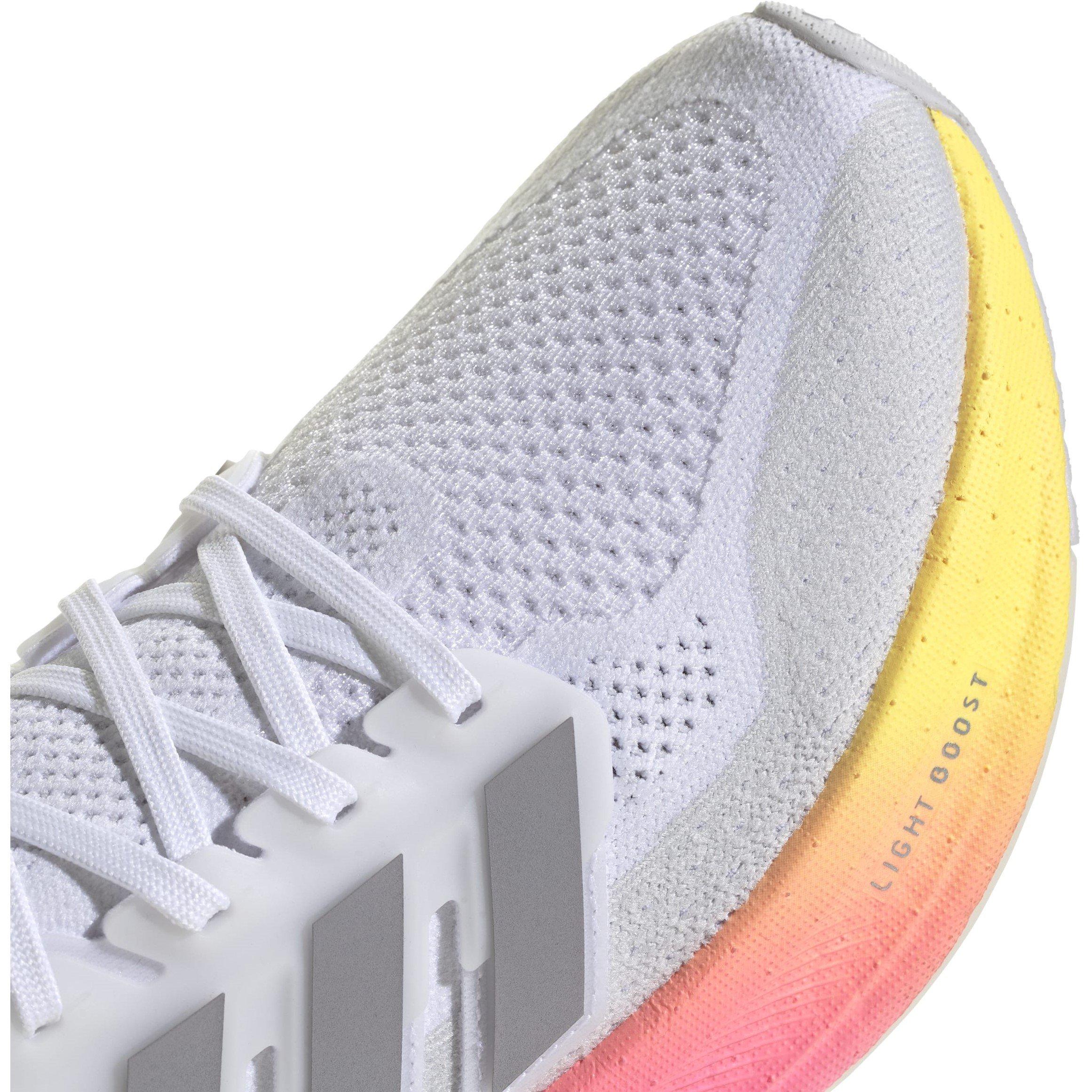 Ftwr White/Glor - adidas - Ultraboost 5 Road Running Shoes Mens - 7