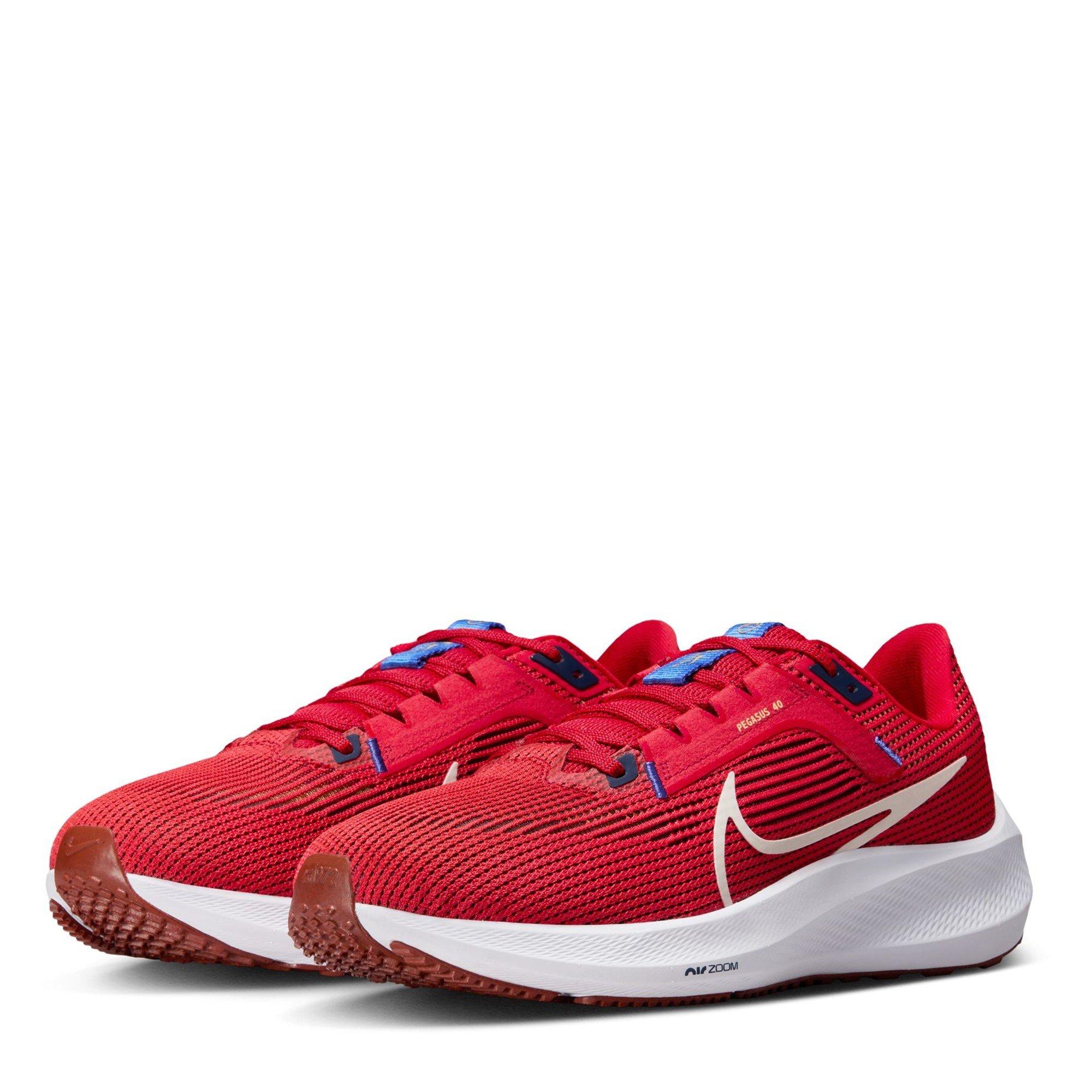 Uni Red/M.Navy - Nike - Air Zoom Pegasus 40 Mens Running Shoes - 4