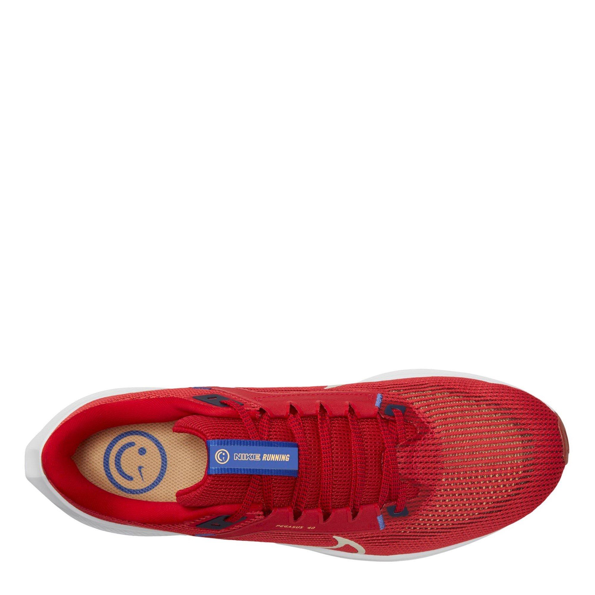 Uni Red/M.Navy - Nike - Air Zoom Pegasus 40 Mens Running Shoes - 10