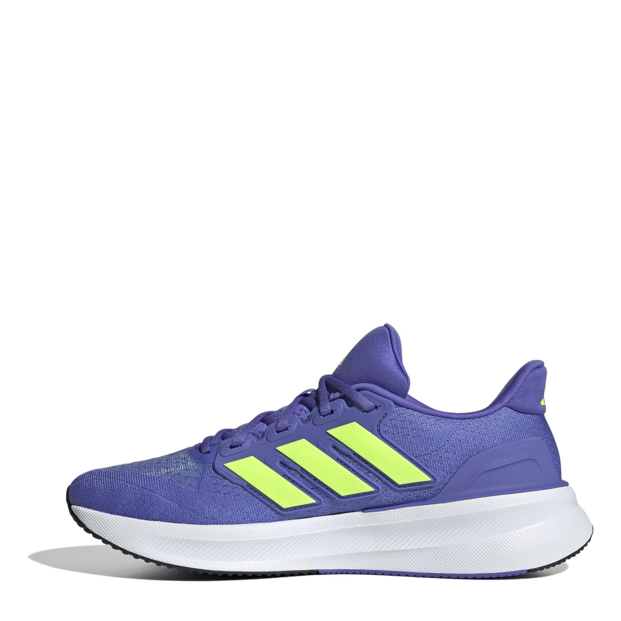 Blue/Lemon/Wht - adidas - Ultrarun 5 Mens Running Shoes - 2