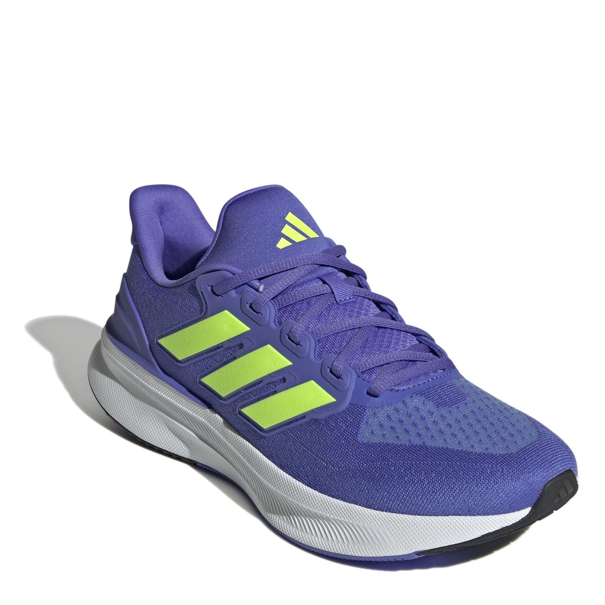 Blue/Lemon/Wht - adidas - Ultrarun 5 Mens Running Shoes - 3