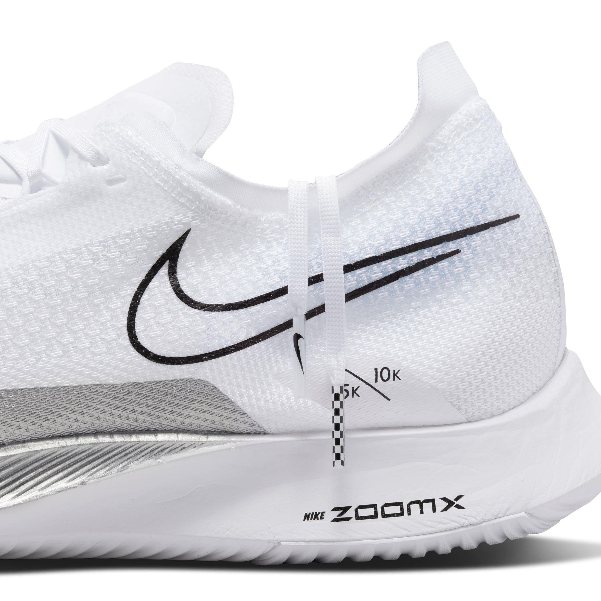 Wit/Zwart - Nike - ZoomX Streakfly Mens Running Shoes - 9