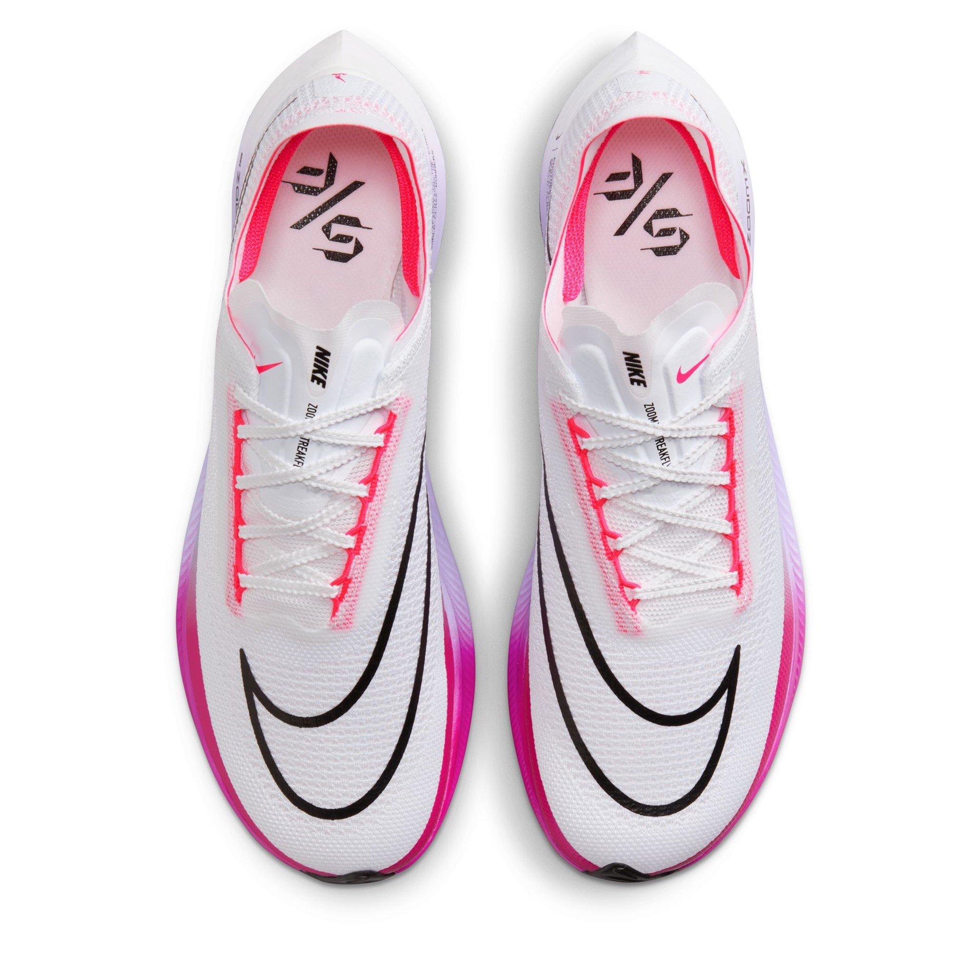White/Purple - Nike - ZoomX Streakfly Mens Running Shoes - 6