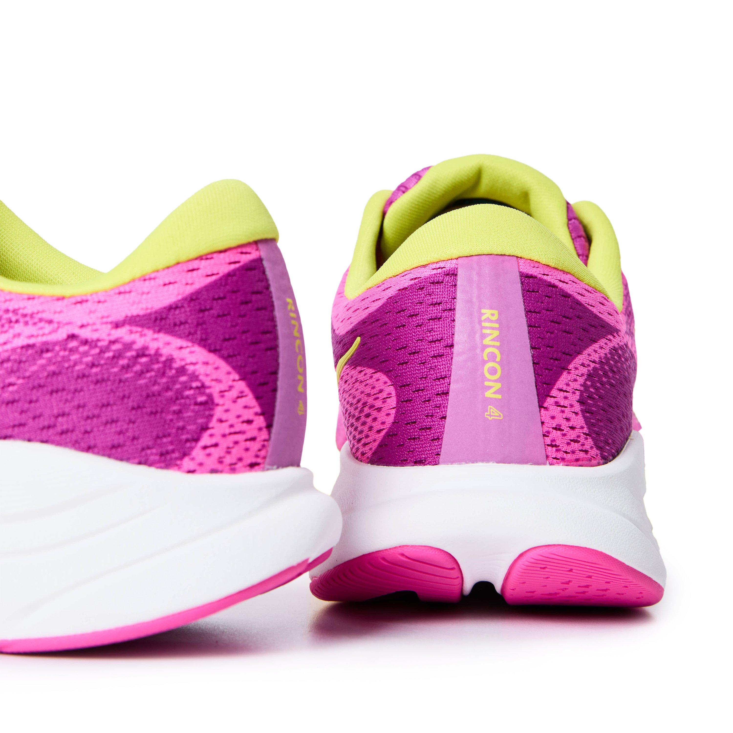 Fuschia - Hoka - Kids' Rincon 4 Road Running Shoes - 3