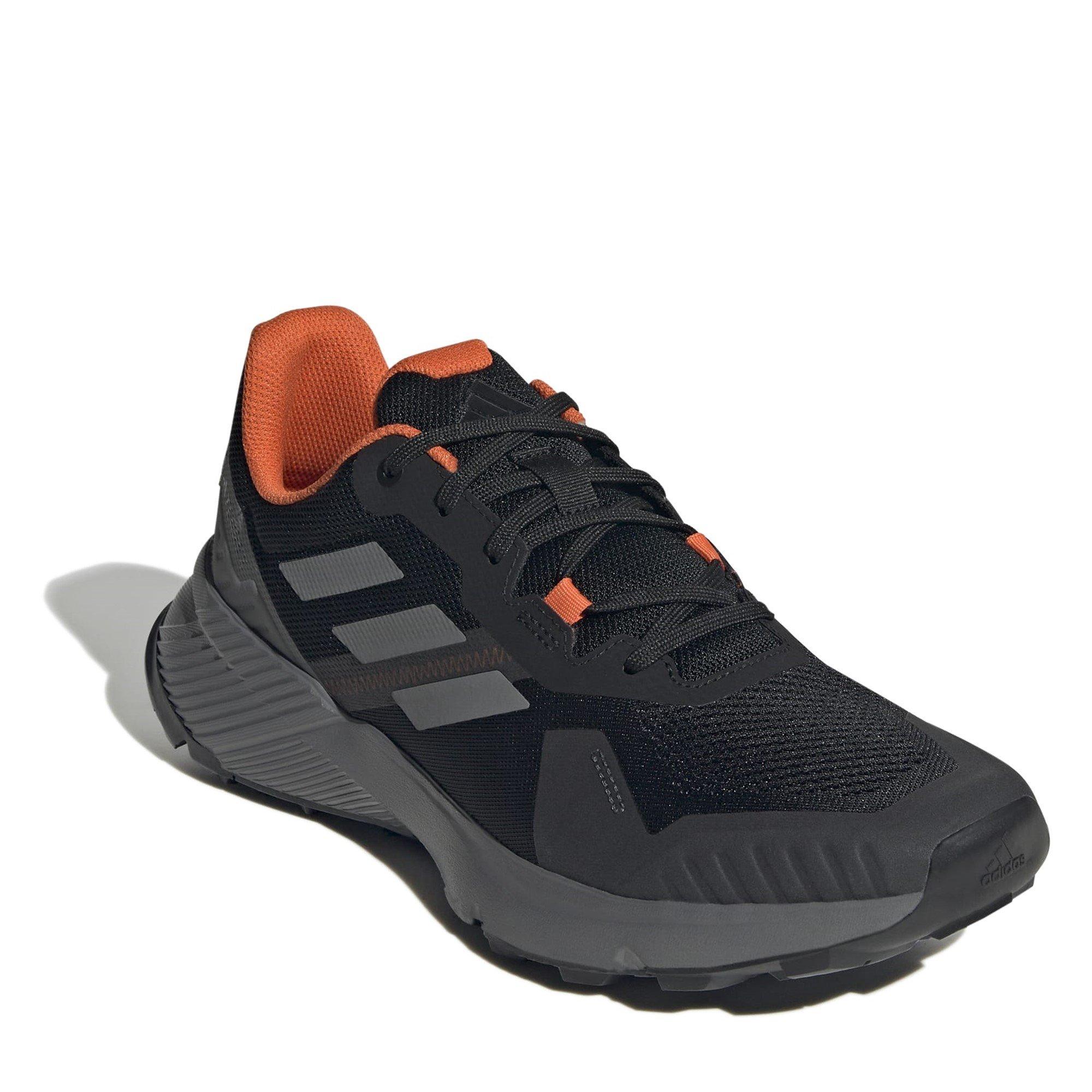 CBlk/Grey/Orgn - adidas - Terrex Soulstride Mens Trail Running Shoes - 3