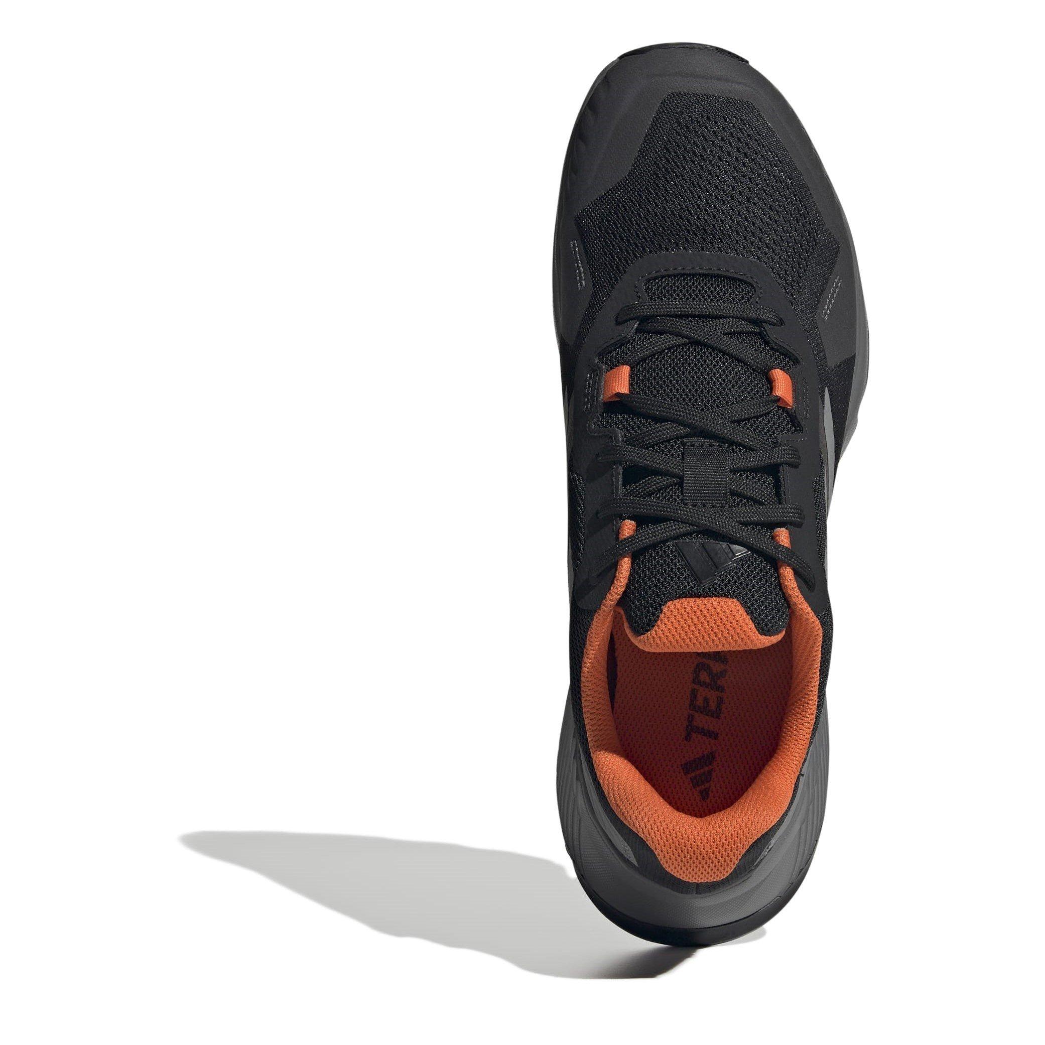 CBlk/Grey/Orgn - adidas - Terrex Soulstride Mens Trail Running Shoes - 5