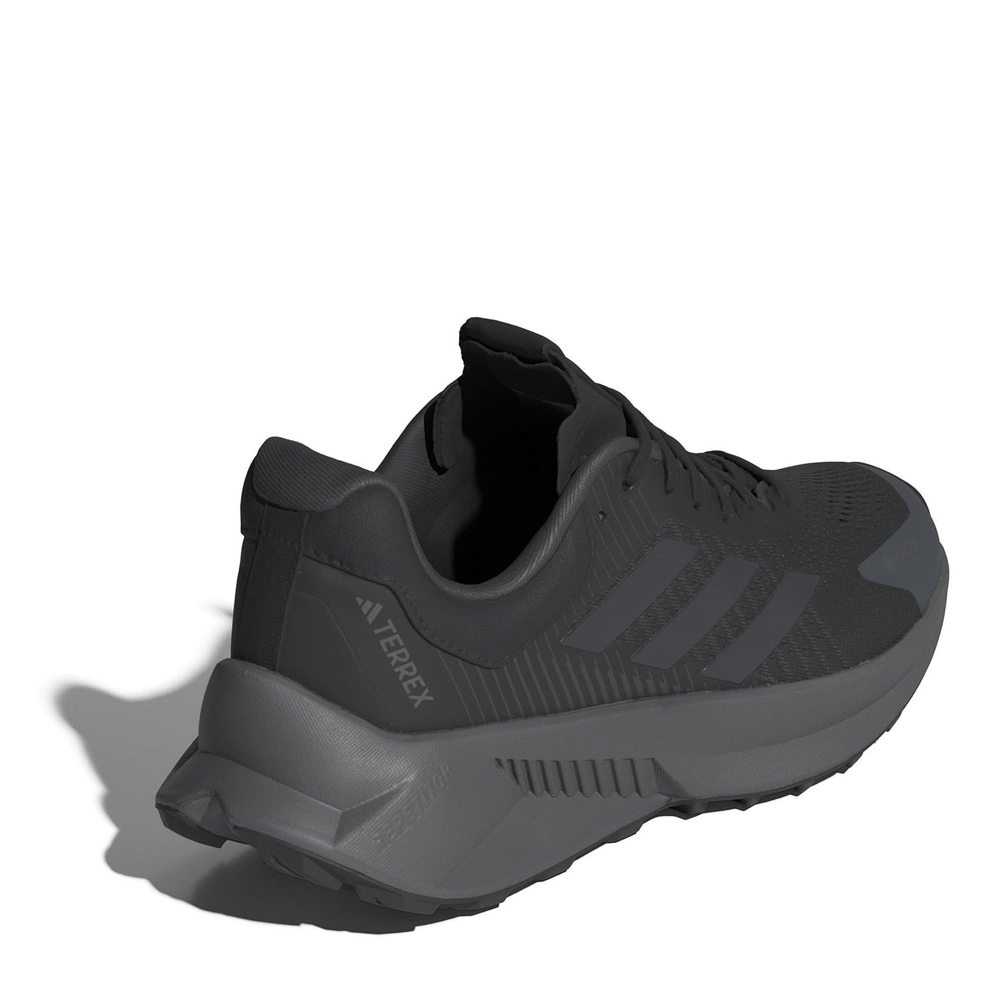 Core Black - adidas - Terrex Soulstride Flow Trail Running Shoes - 4