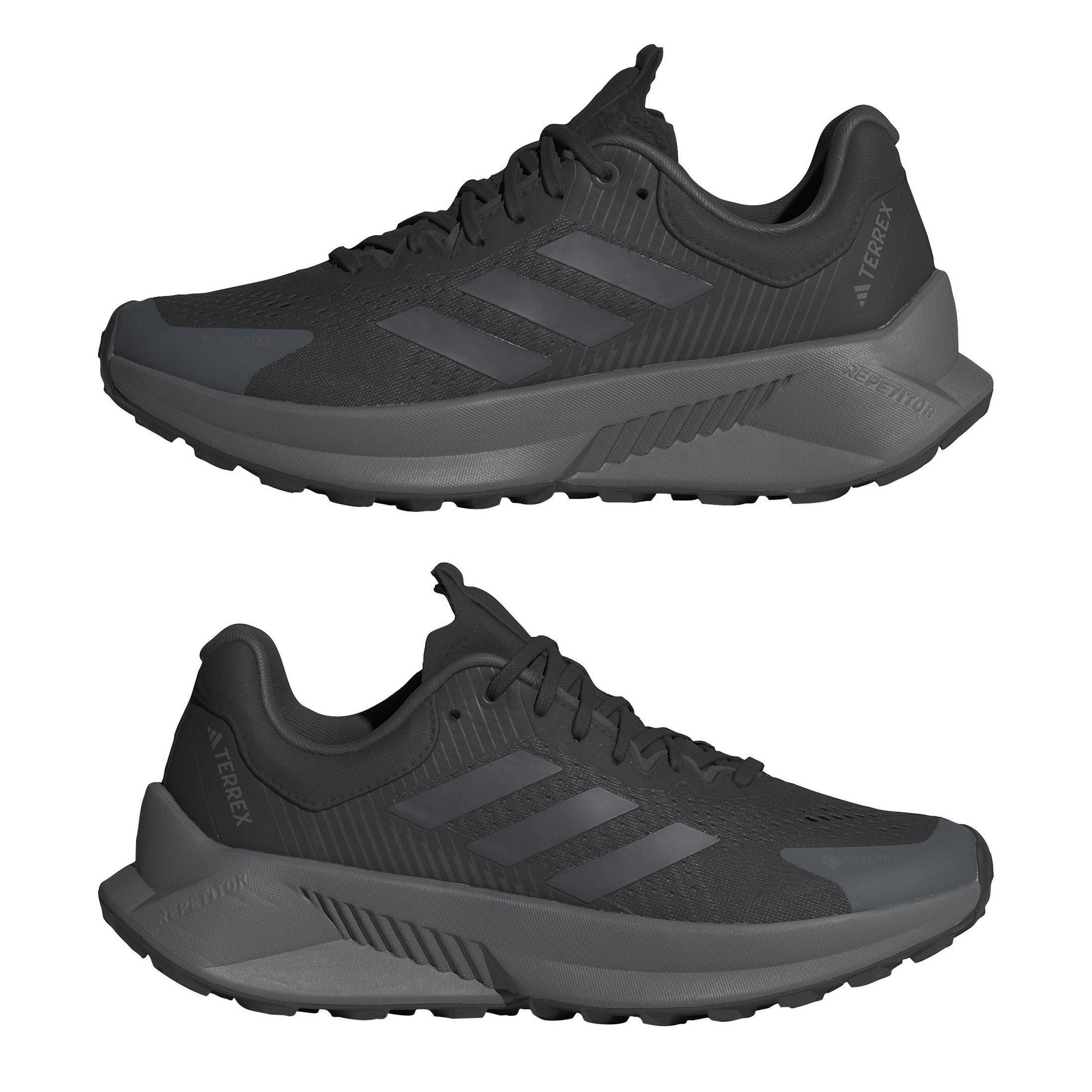 Core Black - adidas - Terrex Soulstride Flow Trail Running Shoes - 9