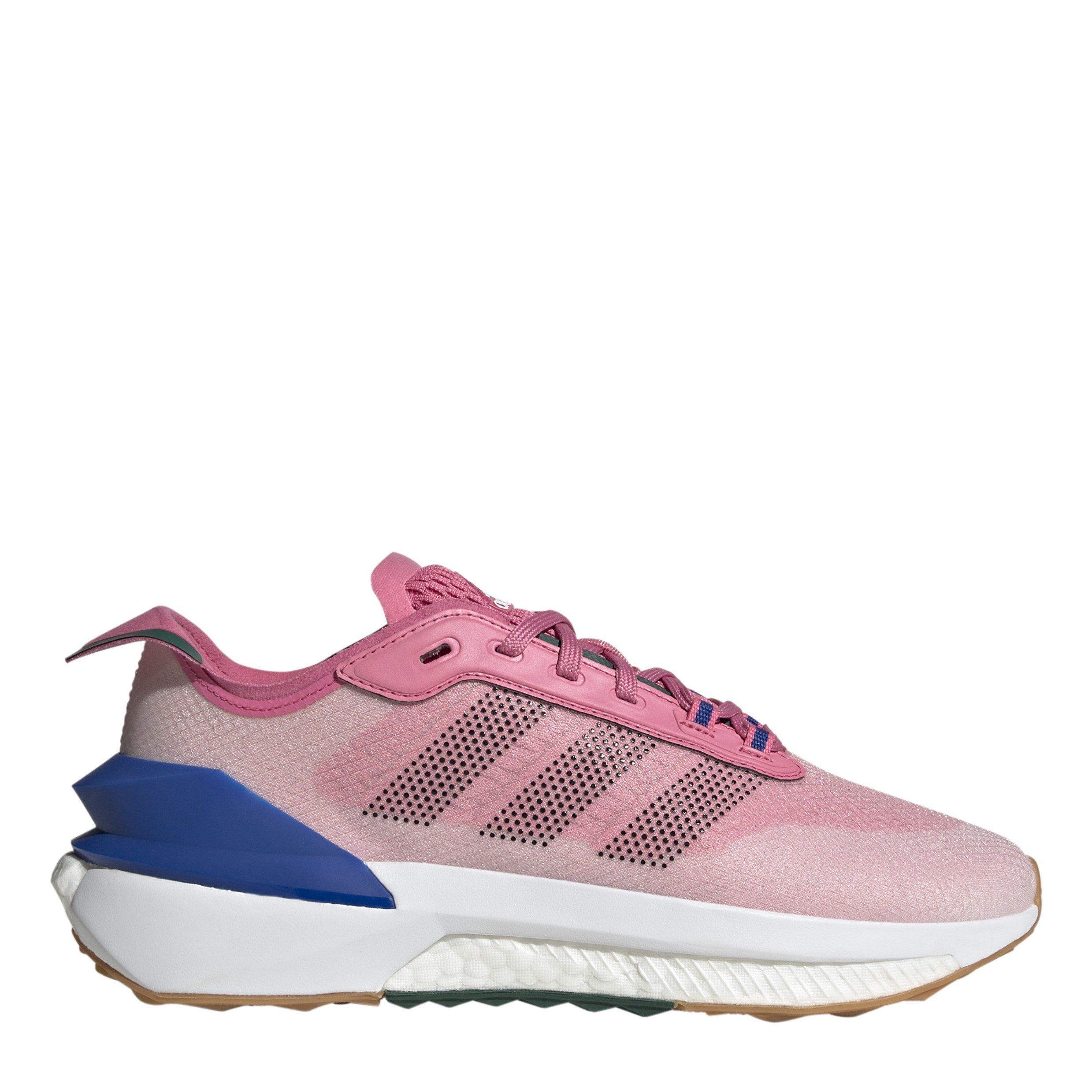 Adidas Women's Pink Avryn Everyday Neutral Road Running Shoes - 3.5 (36)