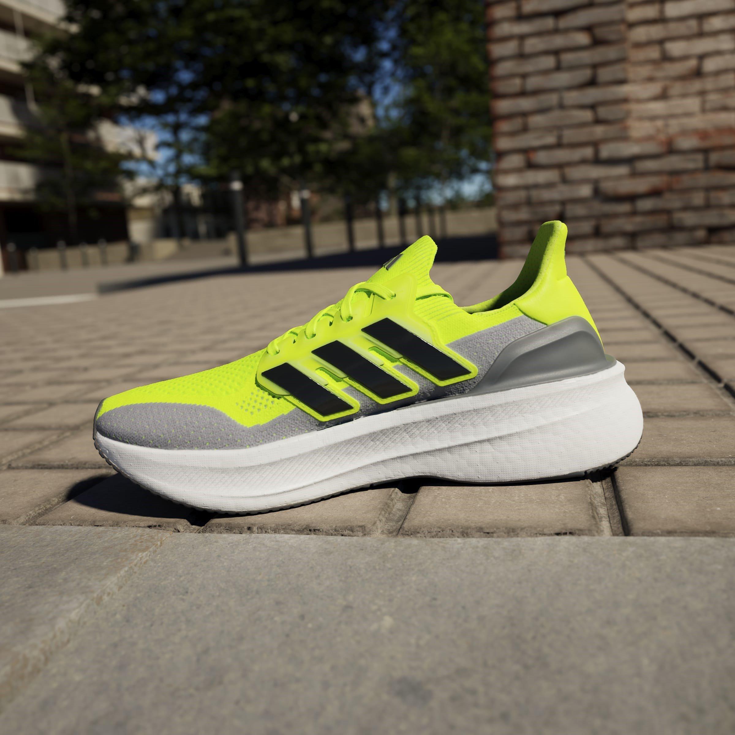 Lucid Lemon/Cor - adidas - Ultraboost 5 Road Running Shoes Unisex Kids - 14