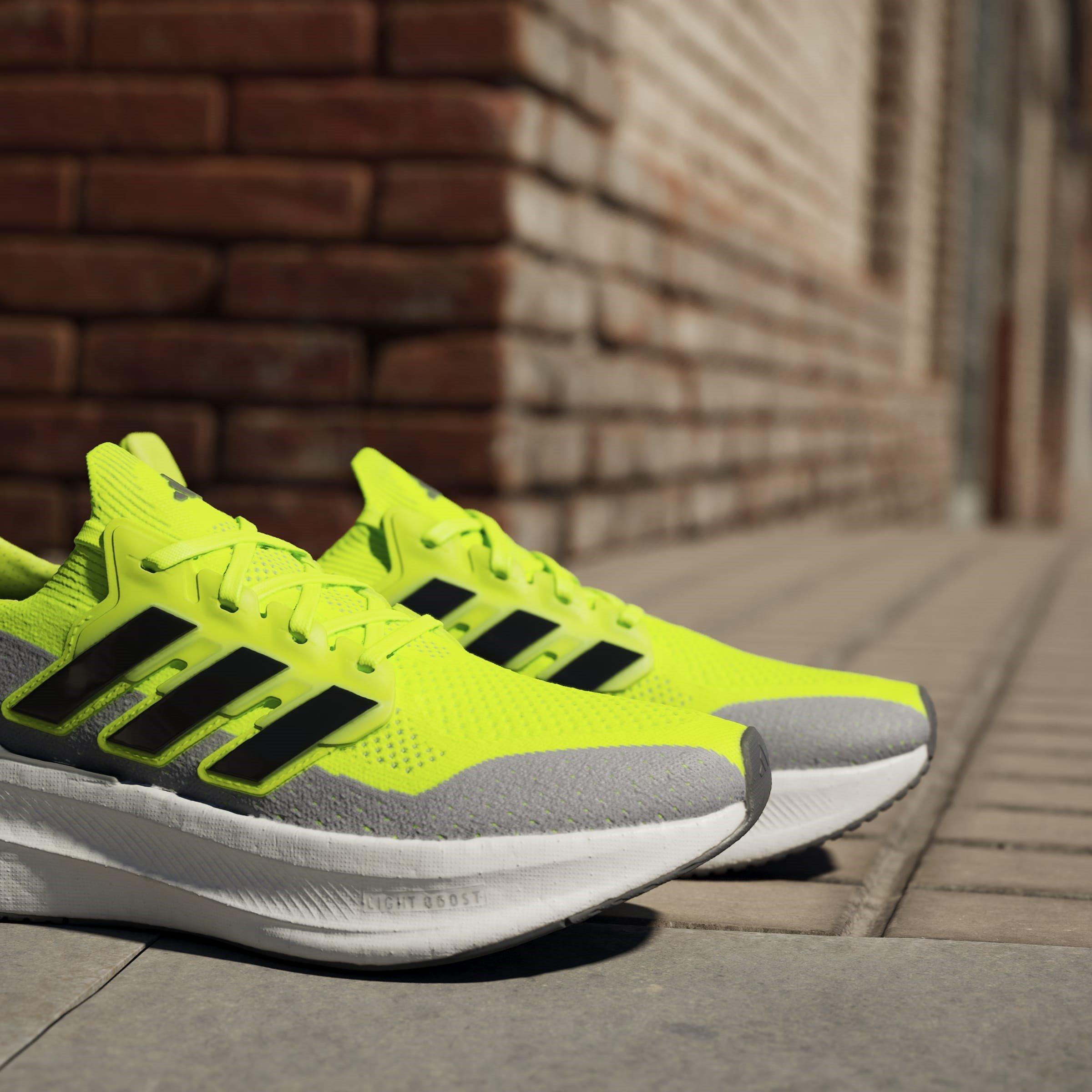 Lucid Lemon/Cor - adidas - Ultraboost 5 Road Running Shoes Unisex Kids - 16