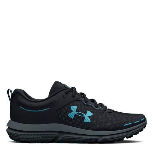 Blacl/Blue Surf - Under Armour - Charged Assert 10 - 1