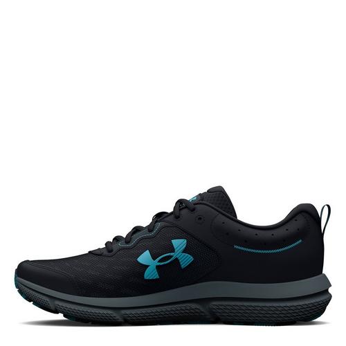 Blacl/Blue Surf - Under Armour - Charged Assert 10 - 2