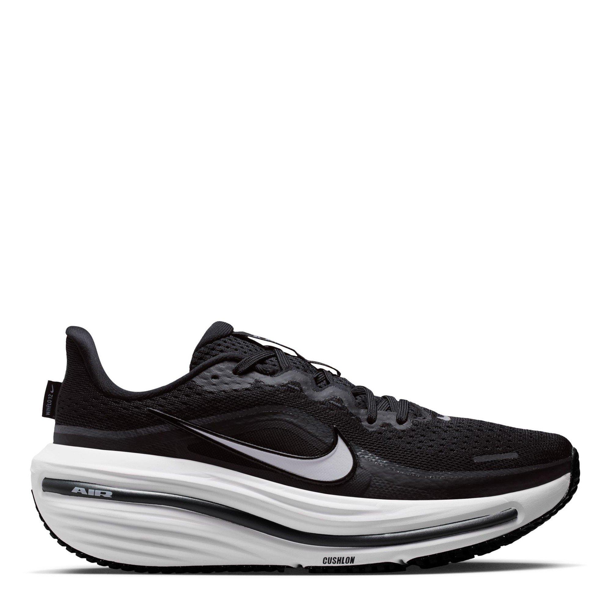 Nike Women's Winflio 12 Everyday Running Shoes - Black/White - 6 (40)