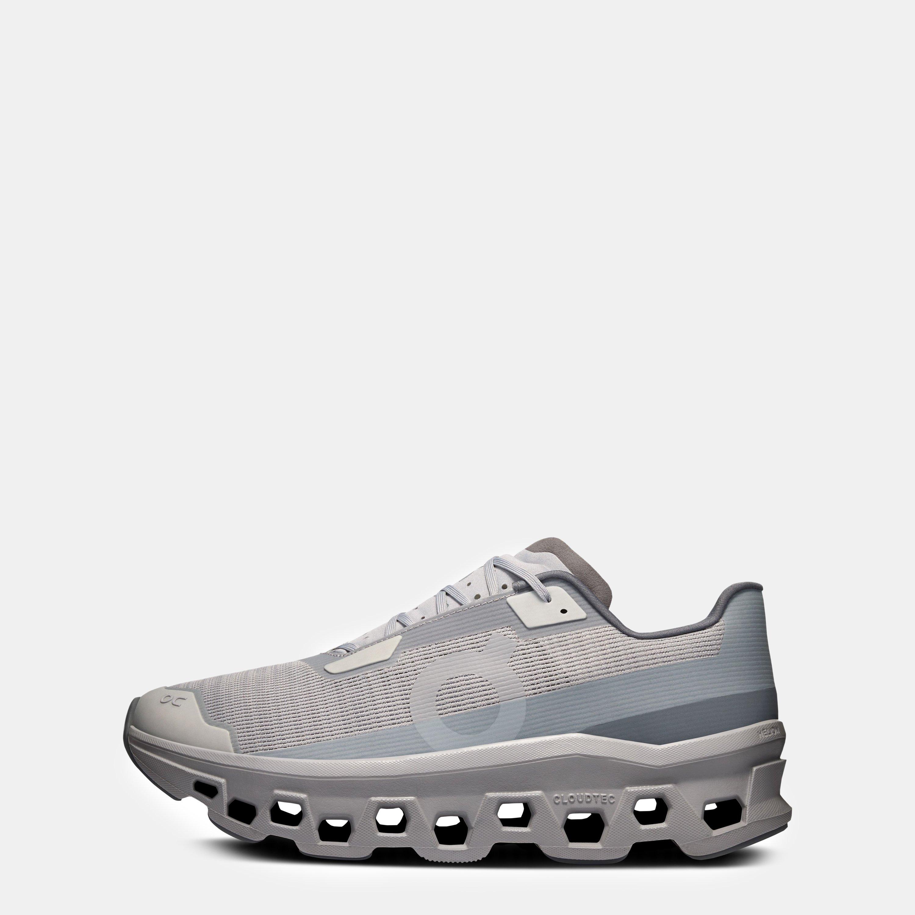 Grey - On - Mens Cloudmonster Void Running Shoes - 2