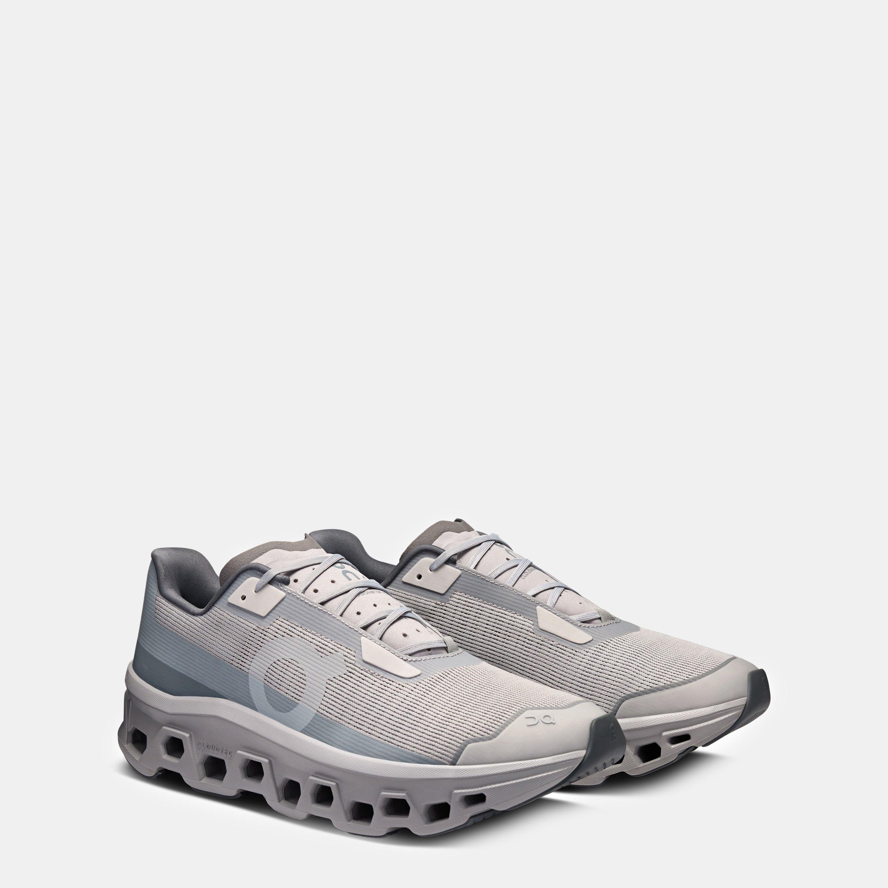 Grey - On - Mens Cloudmonster Void Running Shoes - 4