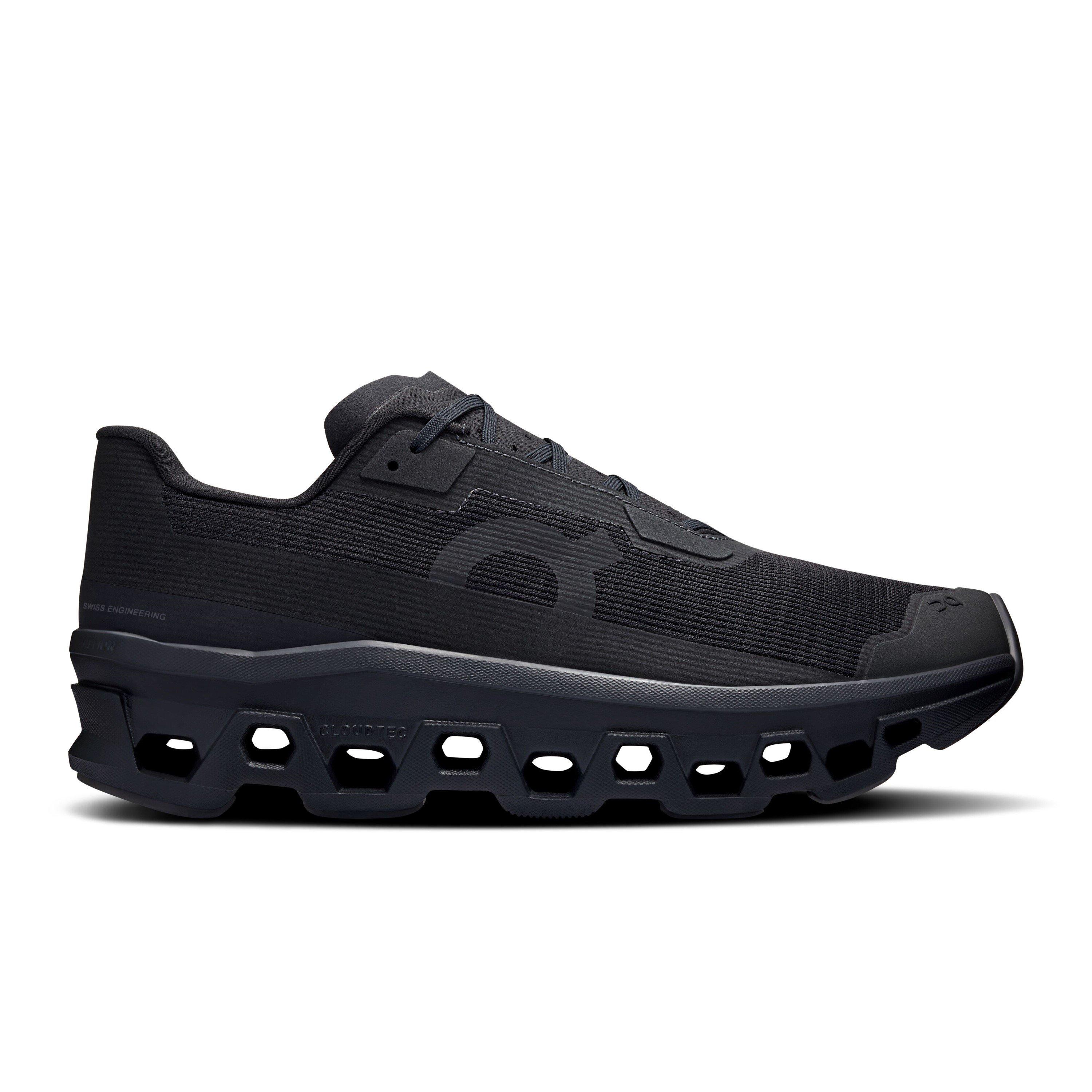 On Mens Cloudmonster Void Running Shoes - Black/Black - Size 10 (44.5)