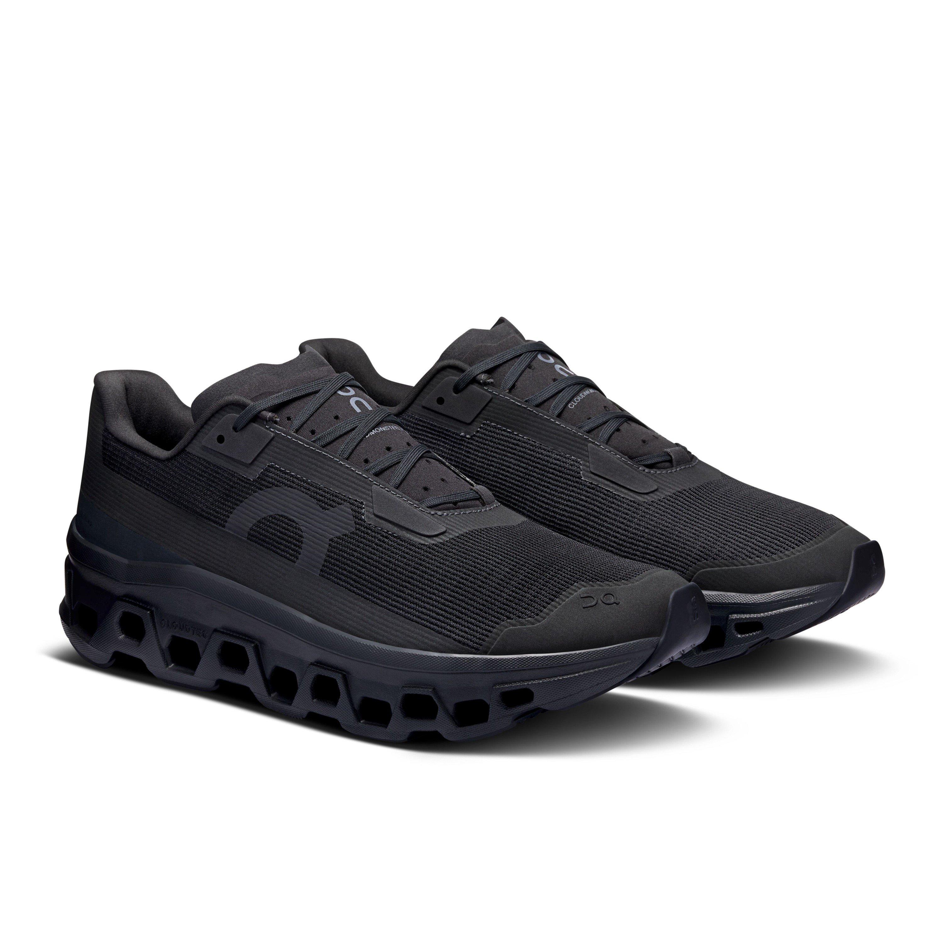 Black/Black - On - Mens Cloudmonster Void Running Shoes - 4