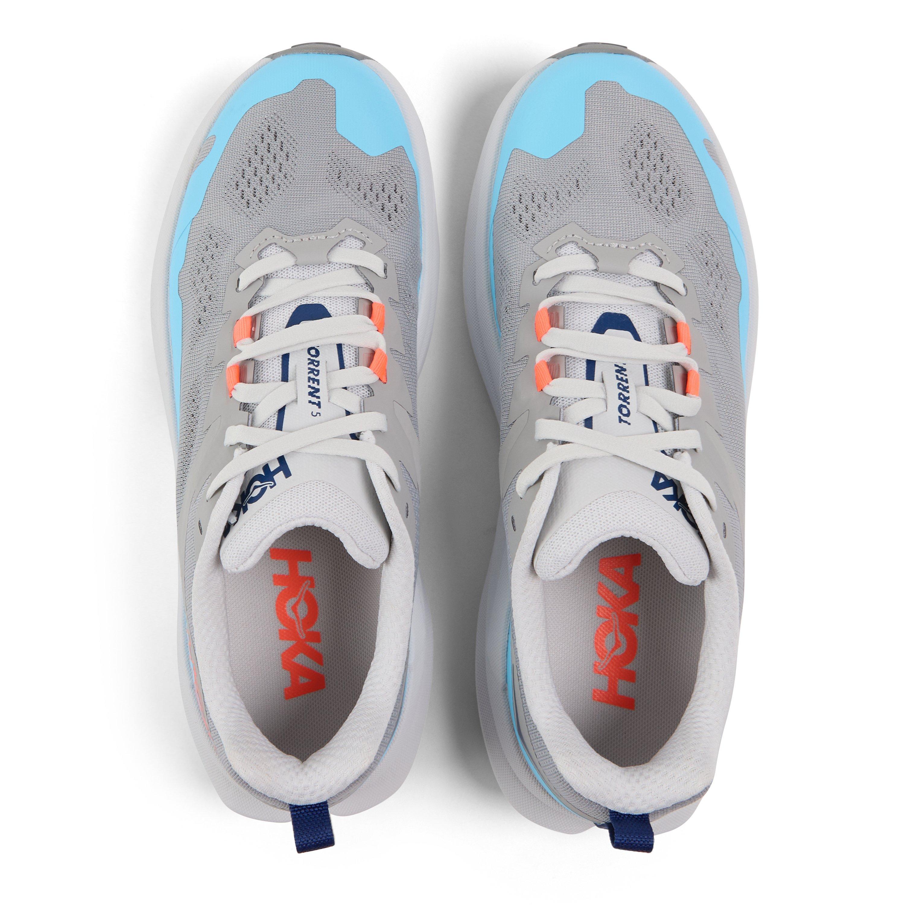 Grey/Grey - Hoka - Women's Torrent 5 Trail Running Shoes - 4