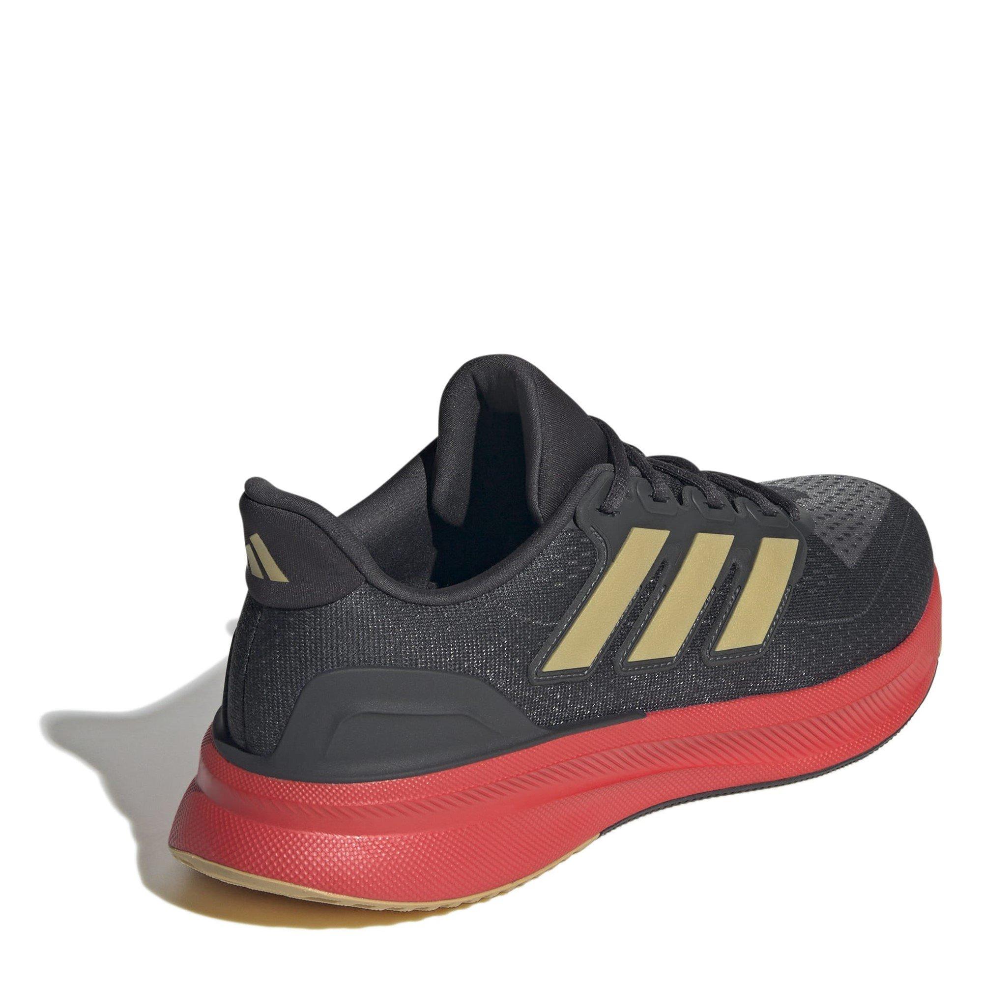 Carbon/Gold/Red - adidas - Ultrarun 5 Mens Running Shoes - 4