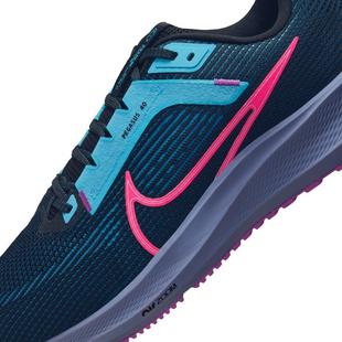 Blk/Pink-B.Blue - Nike - Pegasus 40 SE Mens Running Shoes - 11