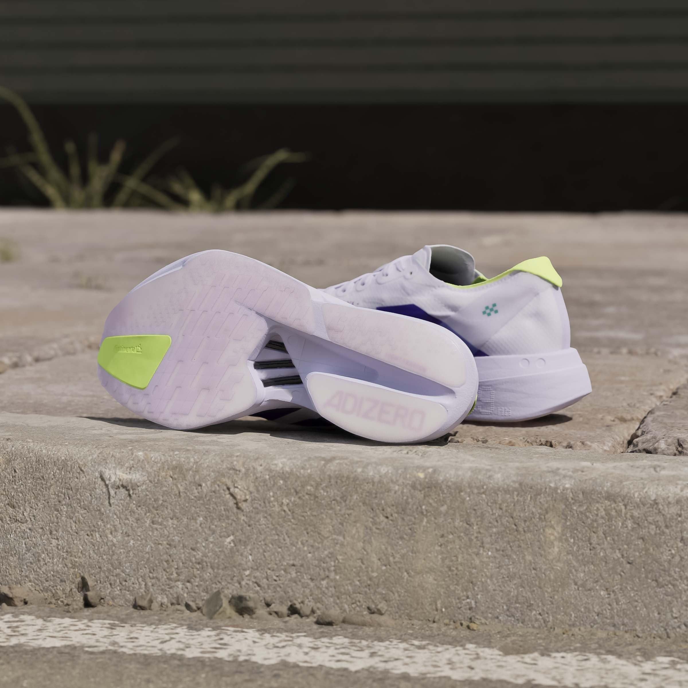 Viola/Verde - adidas - Women's Adios Pro 4 Road Running Shoes - 11