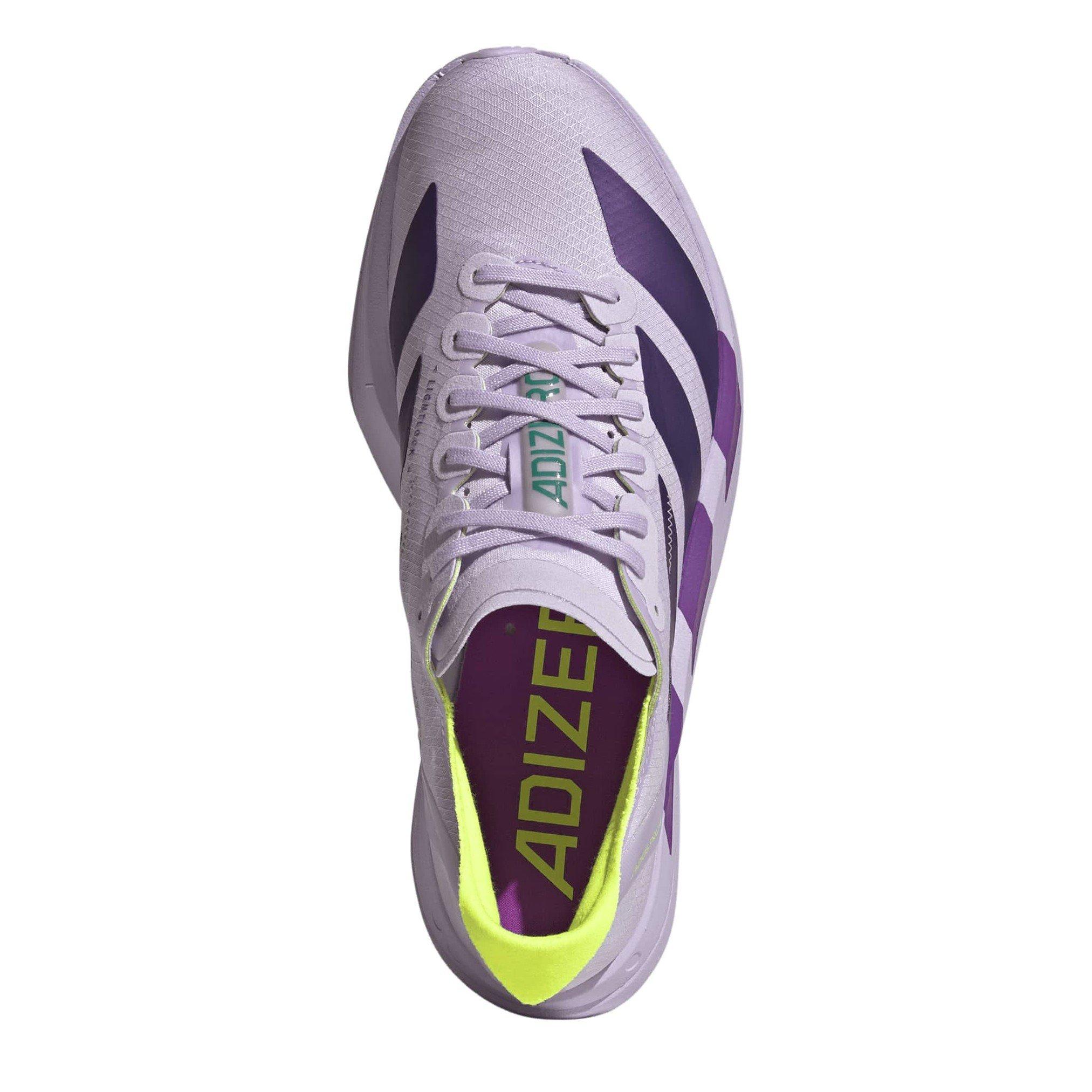 Viola/Verde - adidas - Women's Adios Pro 4 Road Running Shoes - 5