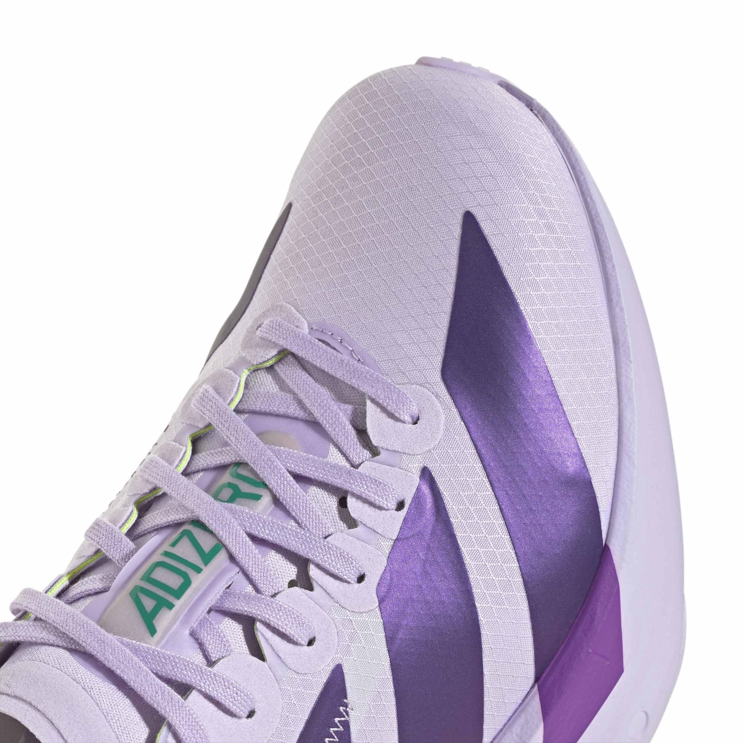 Viola/Verde - adidas - Women's Adios Pro 4 Road Running Shoes - 7