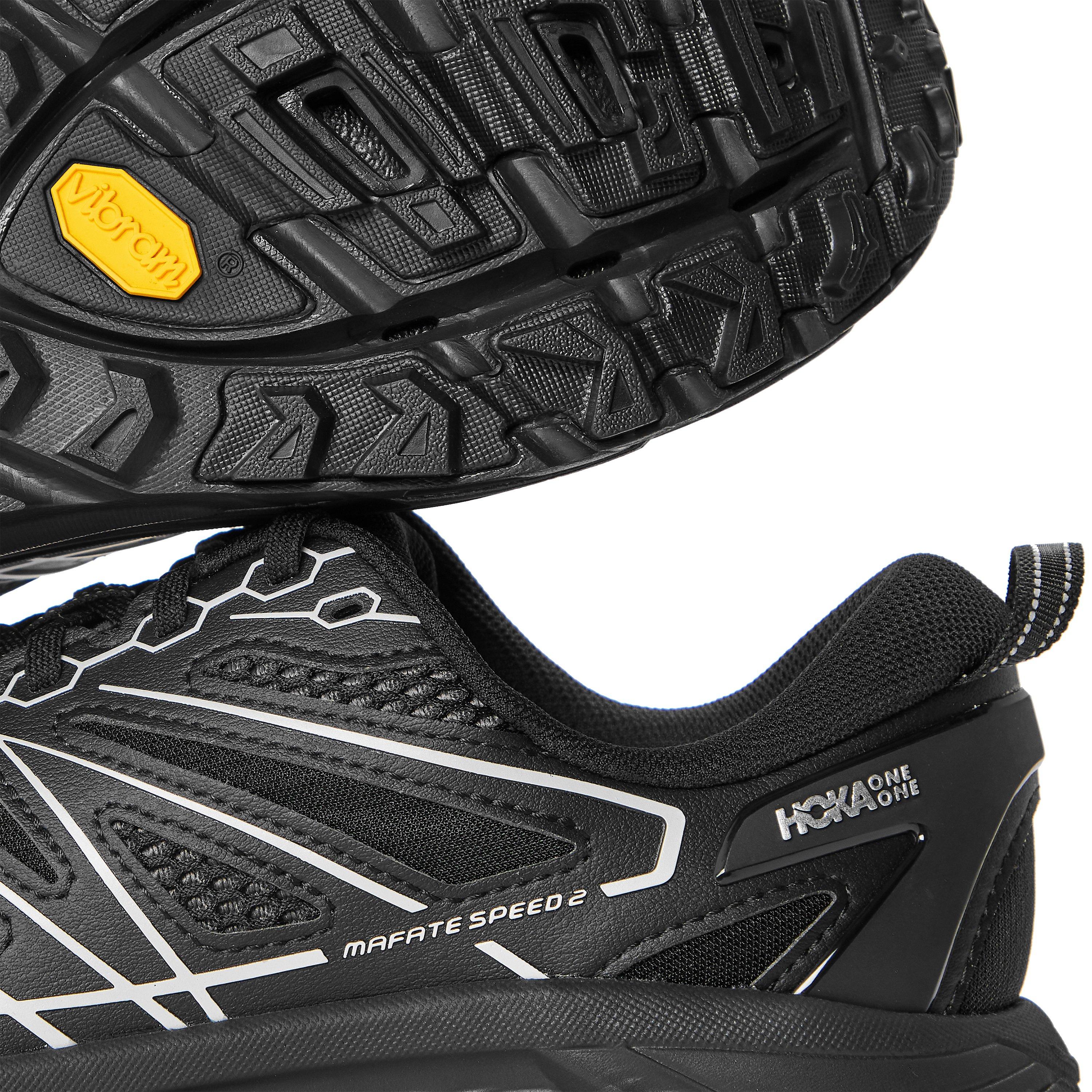 Black/Carbon - Hoka - Men's Off-Road Trail Running Shoes - 3